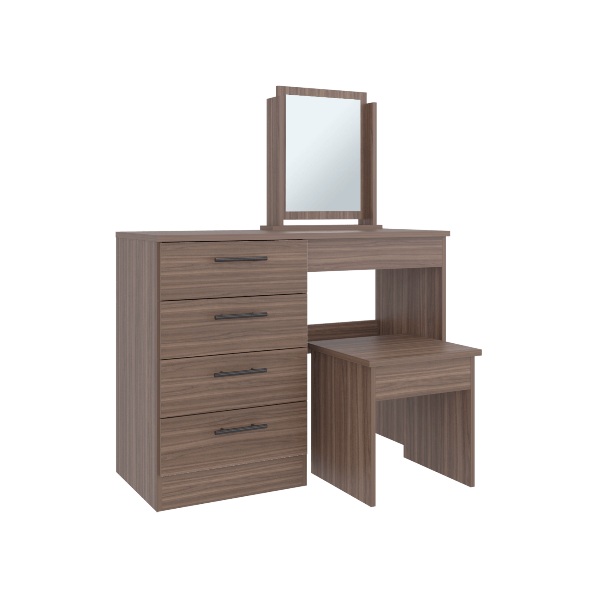 Mueble Tocador Kaia Rta Avellana + Wengue