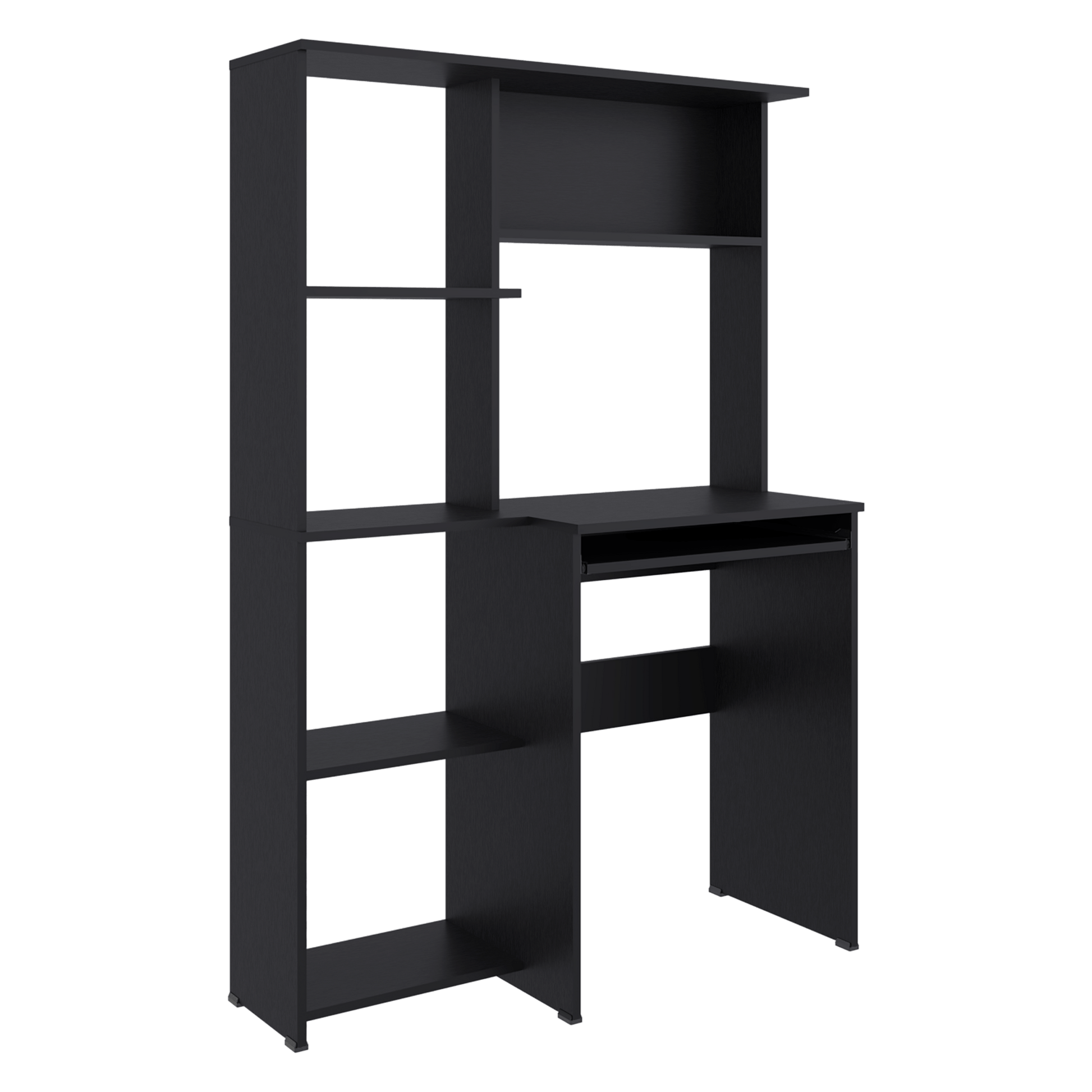 Centro De Computo Con Biblioteca Alden Eco 150X100X40 Rta Wengue