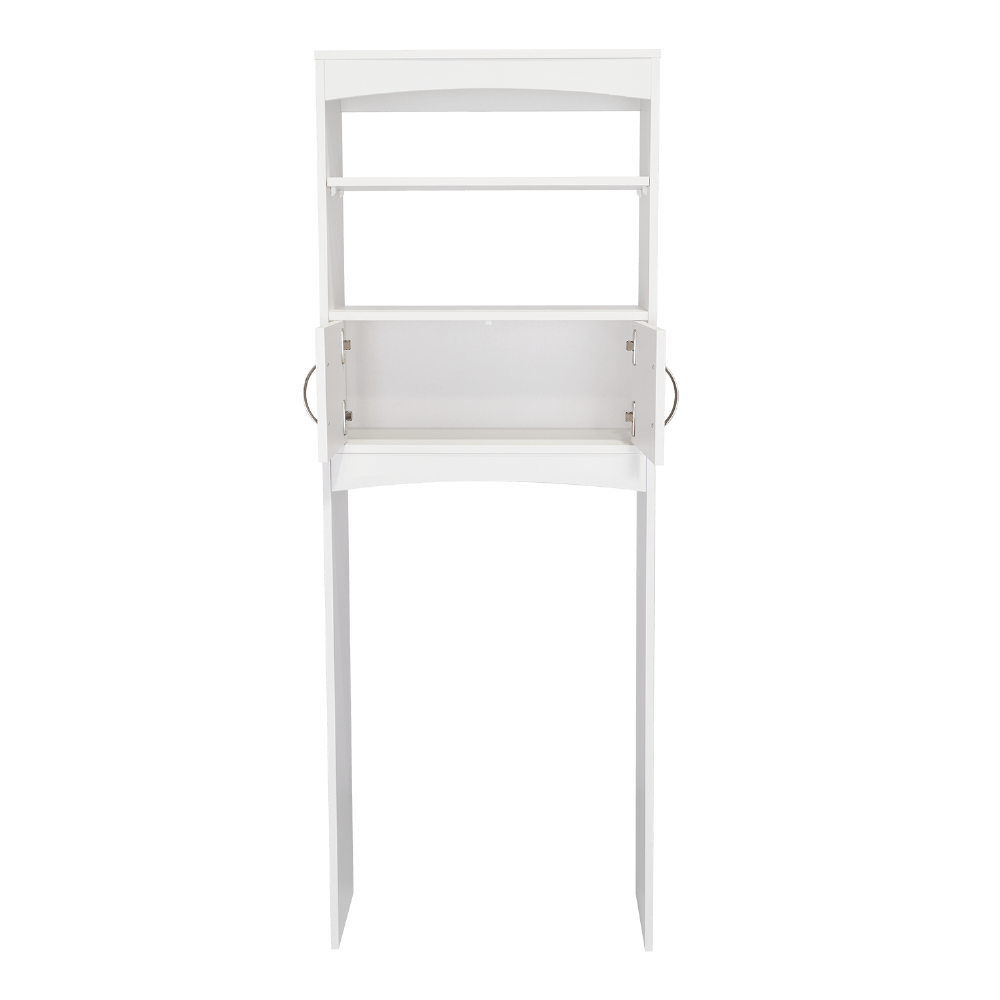 Mueble Ahorrador De Espacio Para Baño Malta Rta Blanco