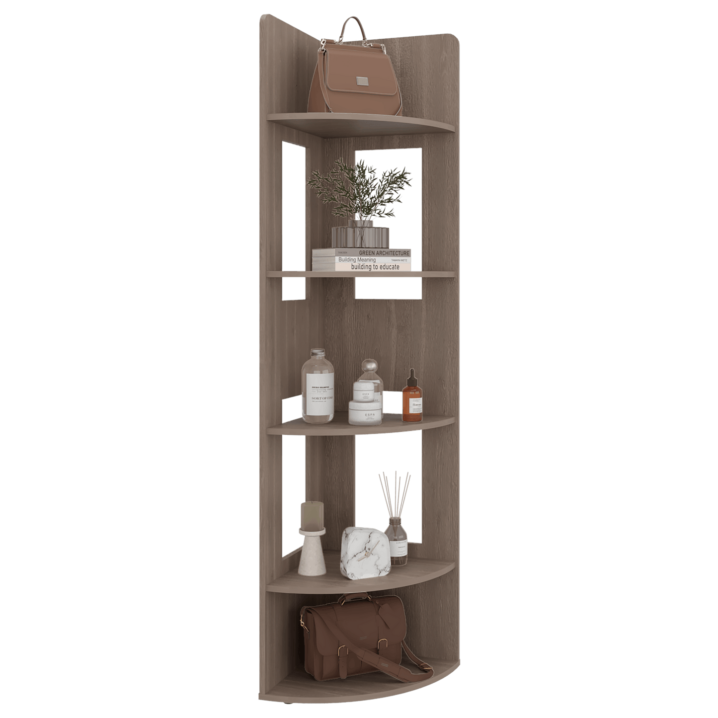 Biblioteca Esquinera Home Dreams 170X40X40 Rta Bardolino Zf