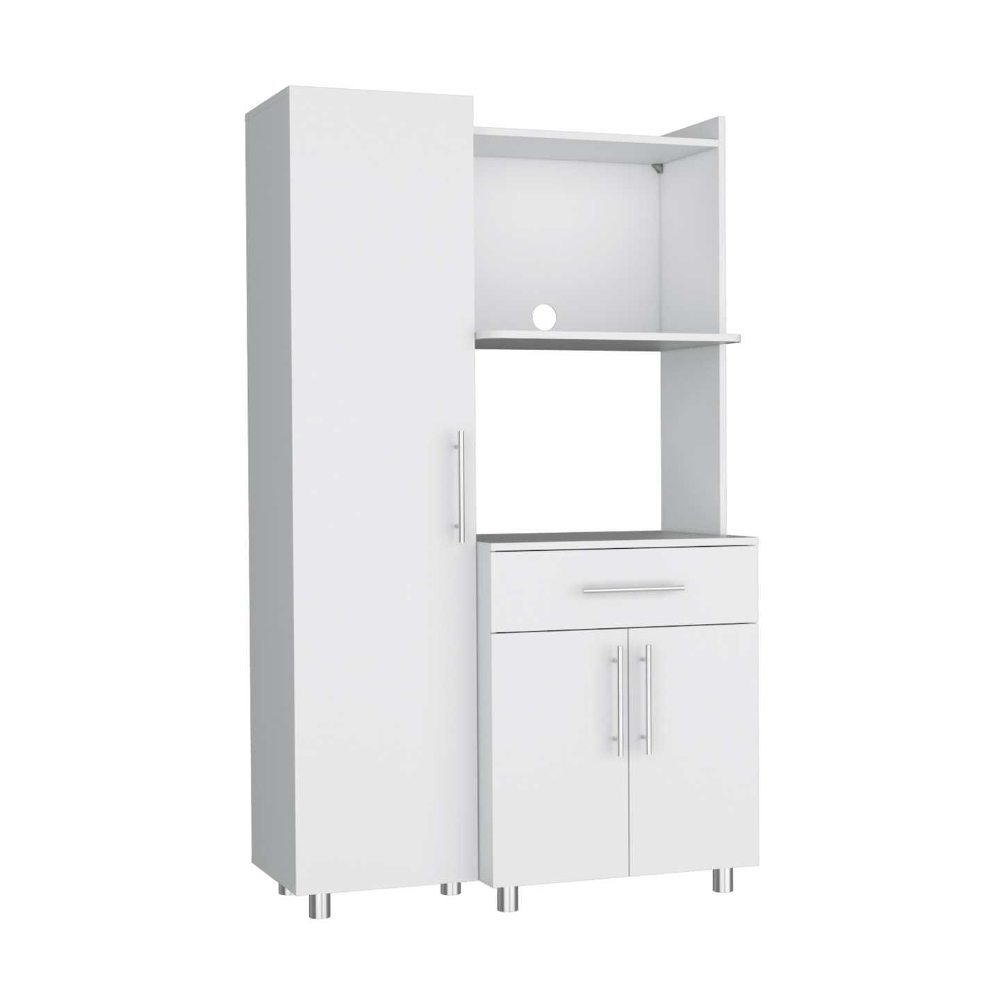 Alacena Pantress 165X98X45 Rta Blanco
