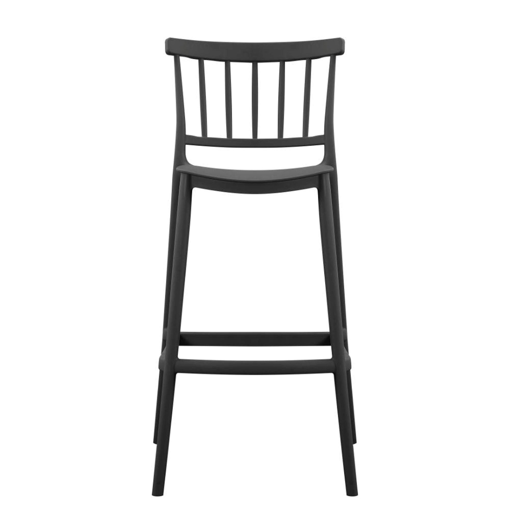Silla Bar Oxford 104X37X48 Rta Negro