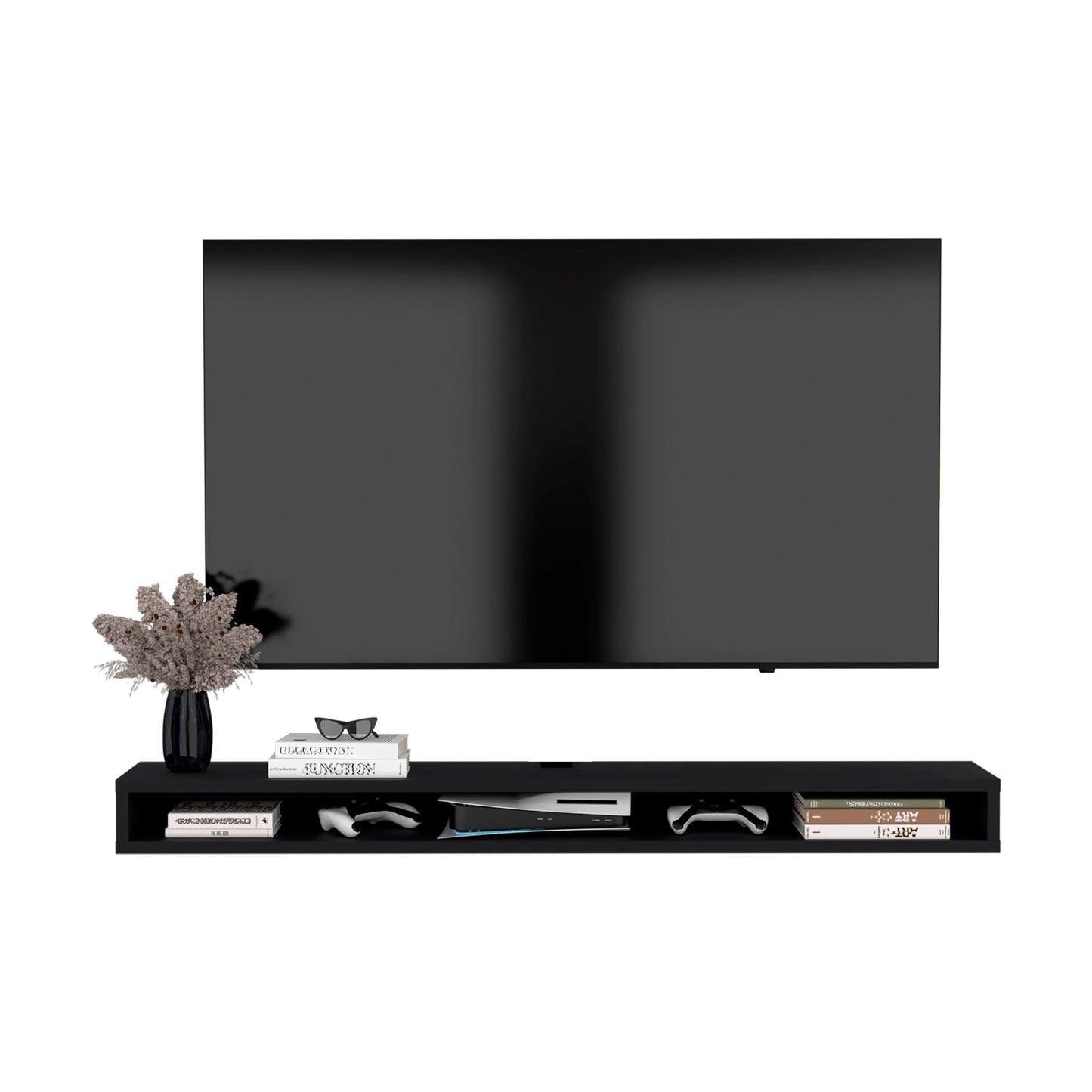 Rack Para Tv Flotante Luft 15X180X29 Rta Wengue