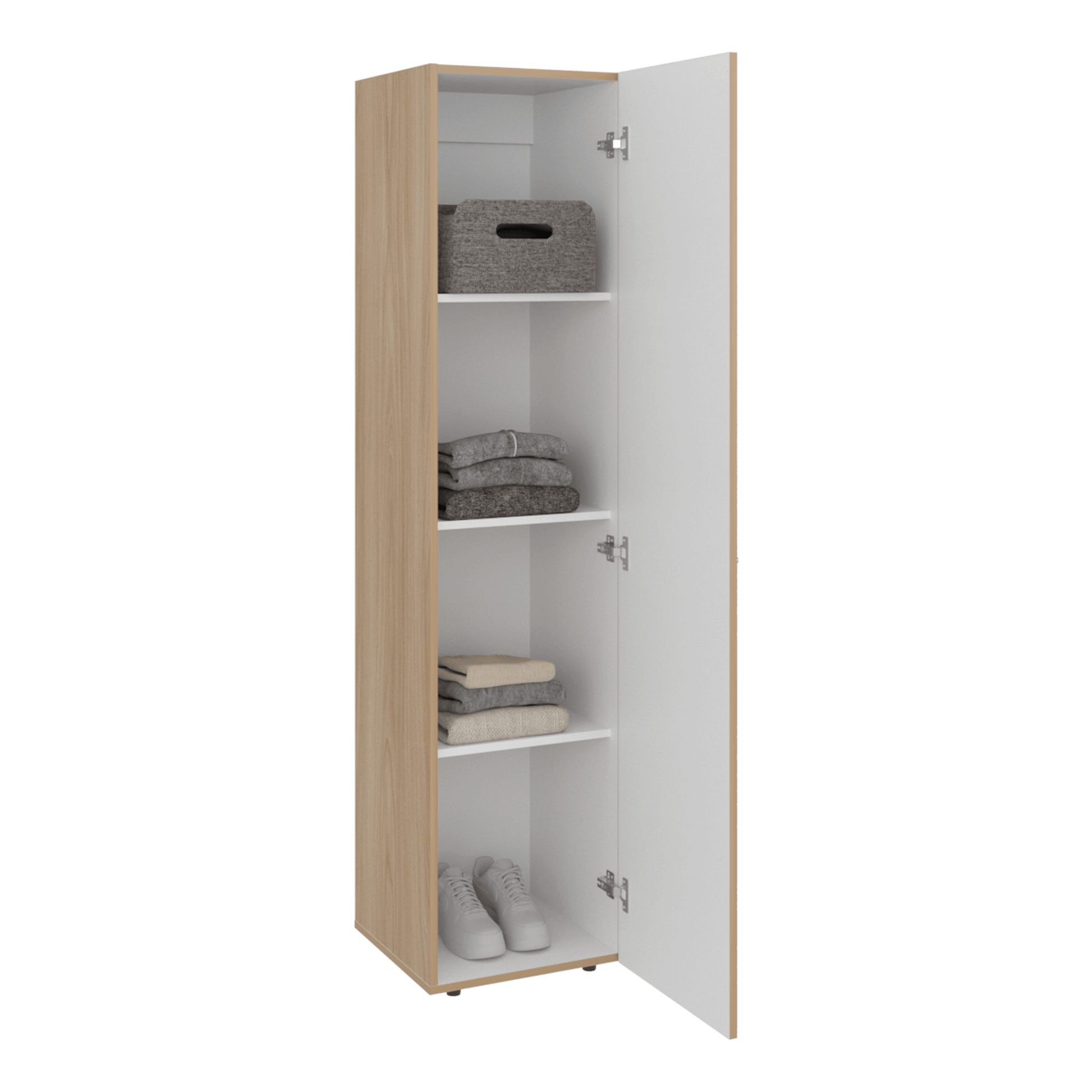 Closet Home Dreams 170X40X40 Rta Fresno Blanco Zf