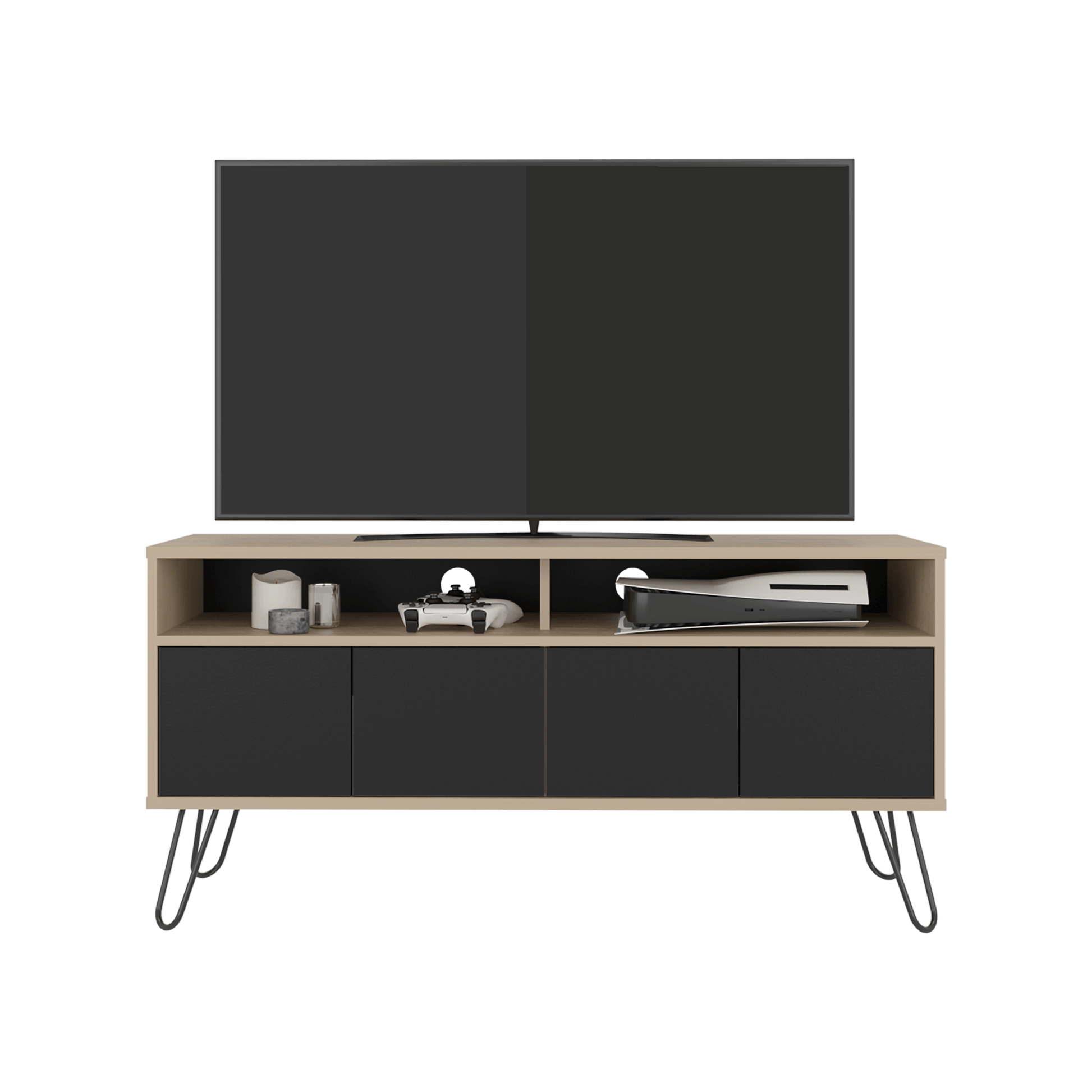 Rack Para Tv Vassel 60X123X38 Rta Cartagena Wengue