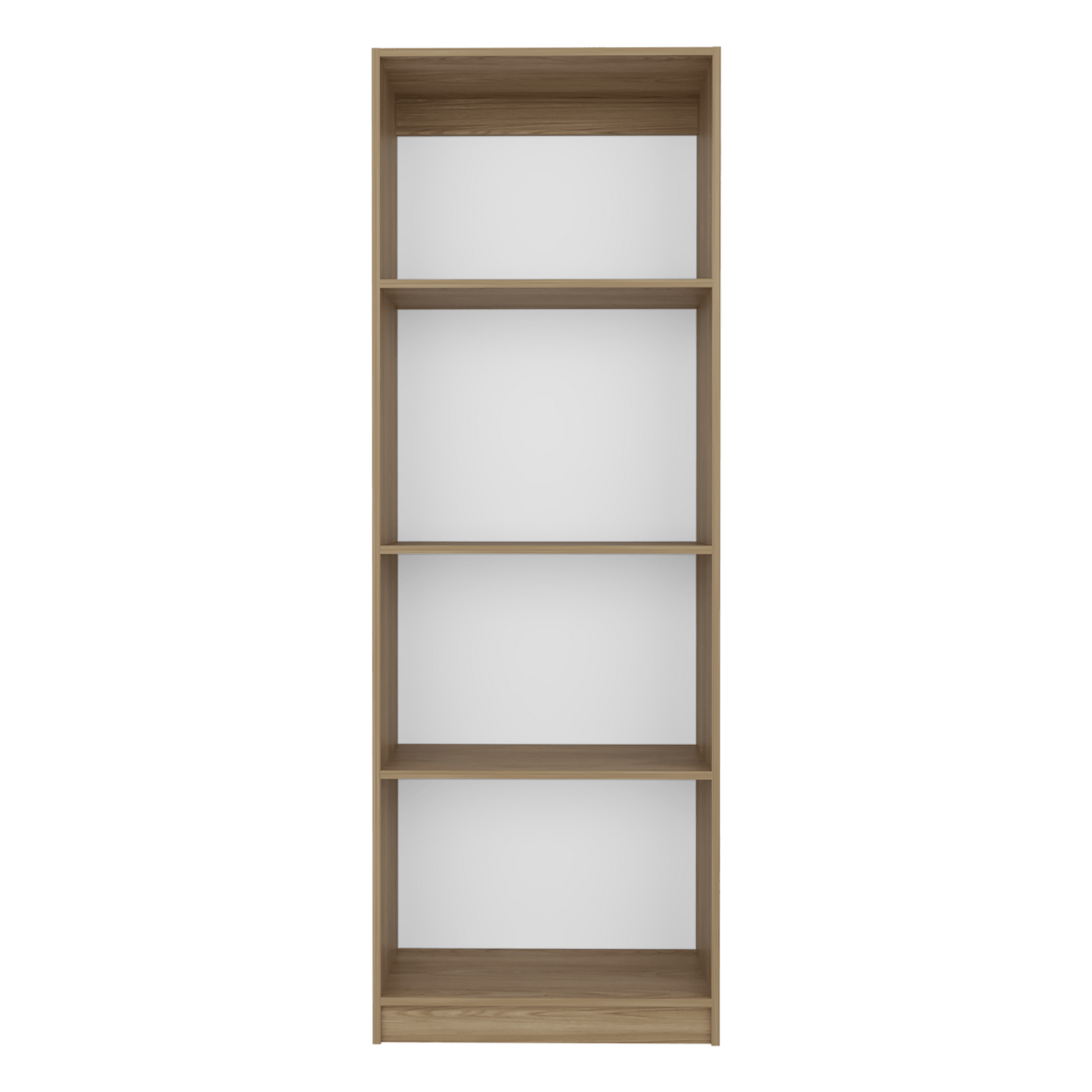 Estante Home E1 4 Espacios 180X62X29 Rta Fresno Blanco Zf