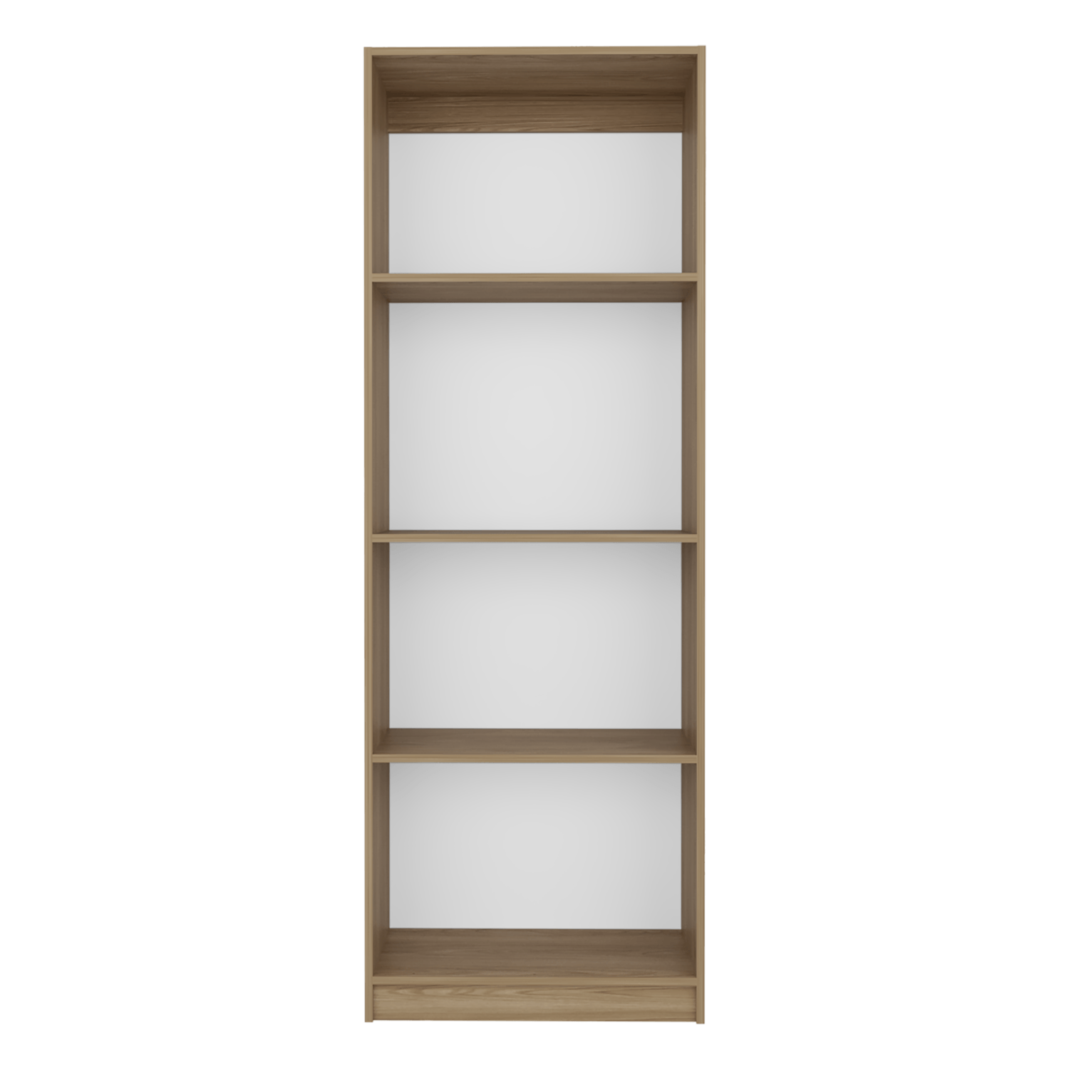 Estante Home E1 4 Espacios 180X62X29 Rta Fresno Blanco Zf