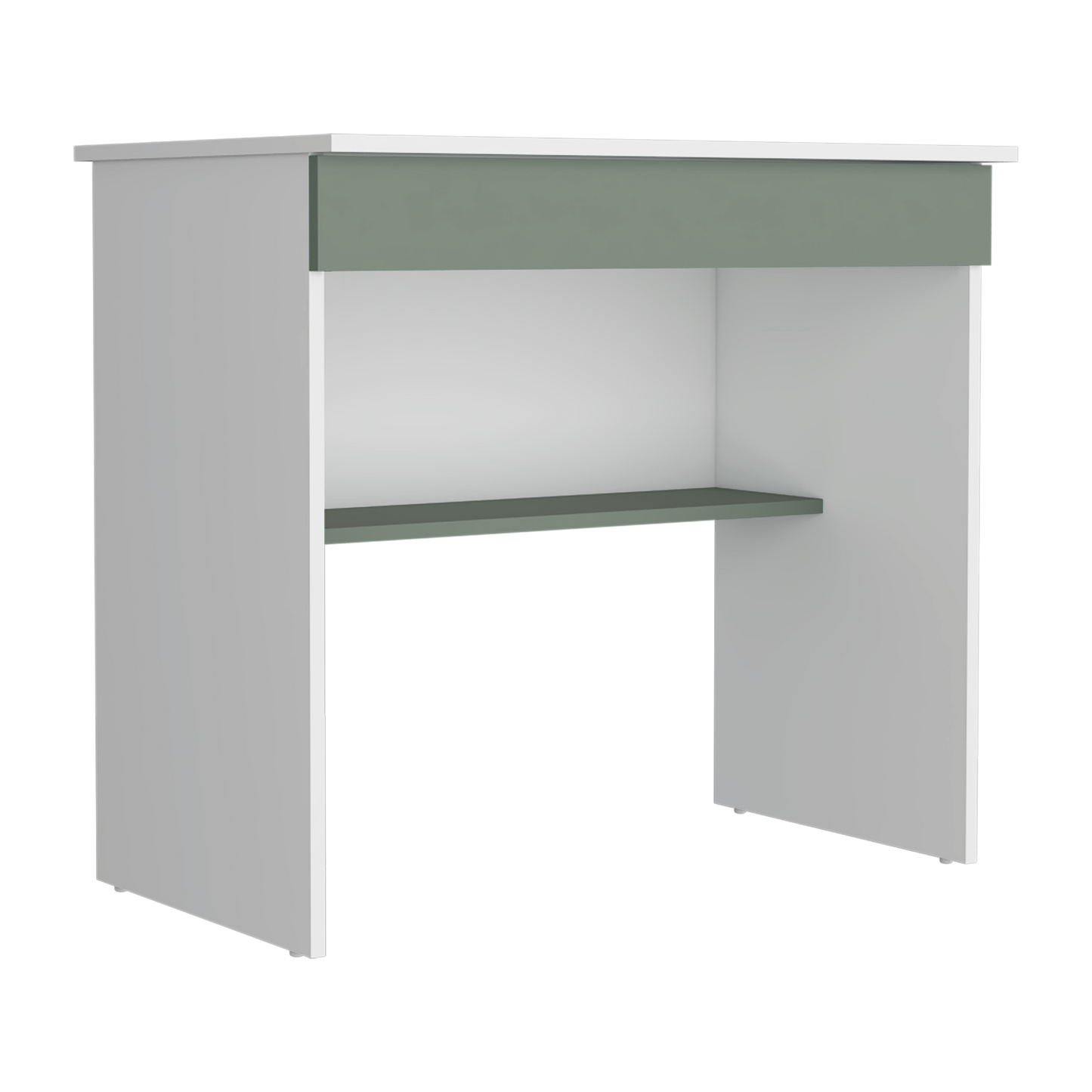 Escritorio Ohio Z80 Cajon Rta Blanco Agave
