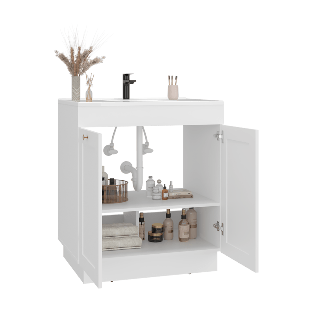 Muebles Para Lavamanos 30 Baluarte 86X76X51 Blanco Zf