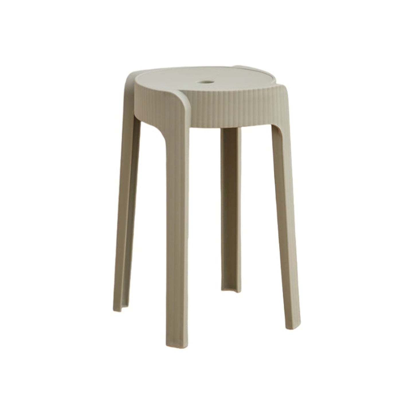 Butaco Apilable Maison 45X30X30 Rta Gris Oscuro