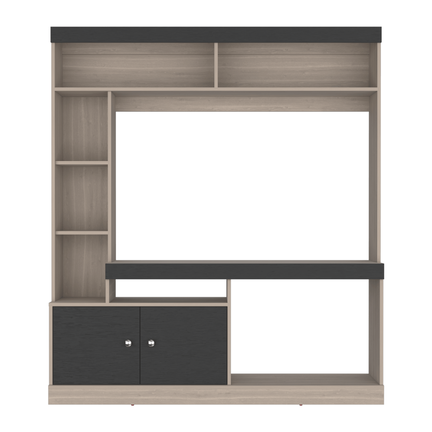 Centro De Entretenimiento Dante Tv 55'' 180X180X30 Rta Bardolino Wengue