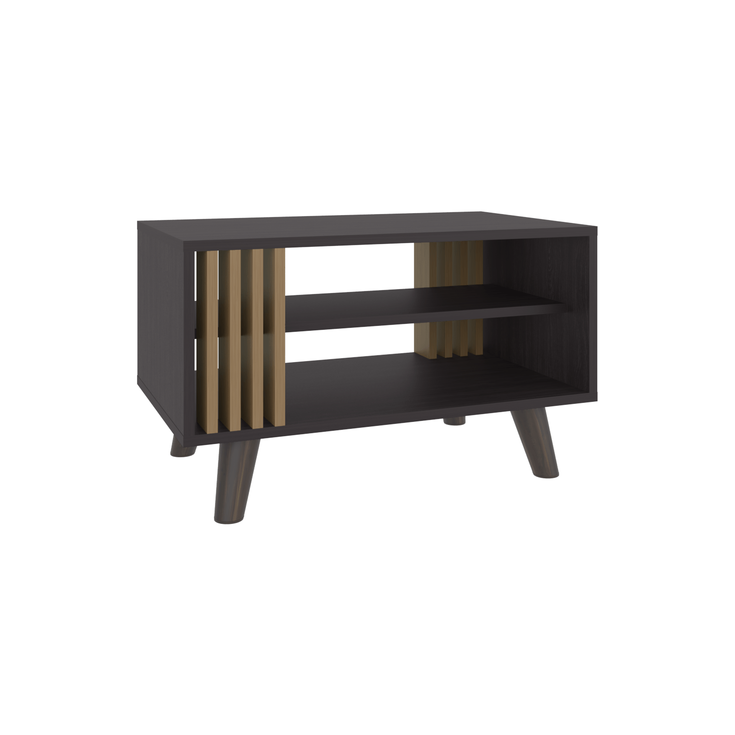 Mesa De Centro Shawnee 40X66X40 Rta Wengue Fresno Zf