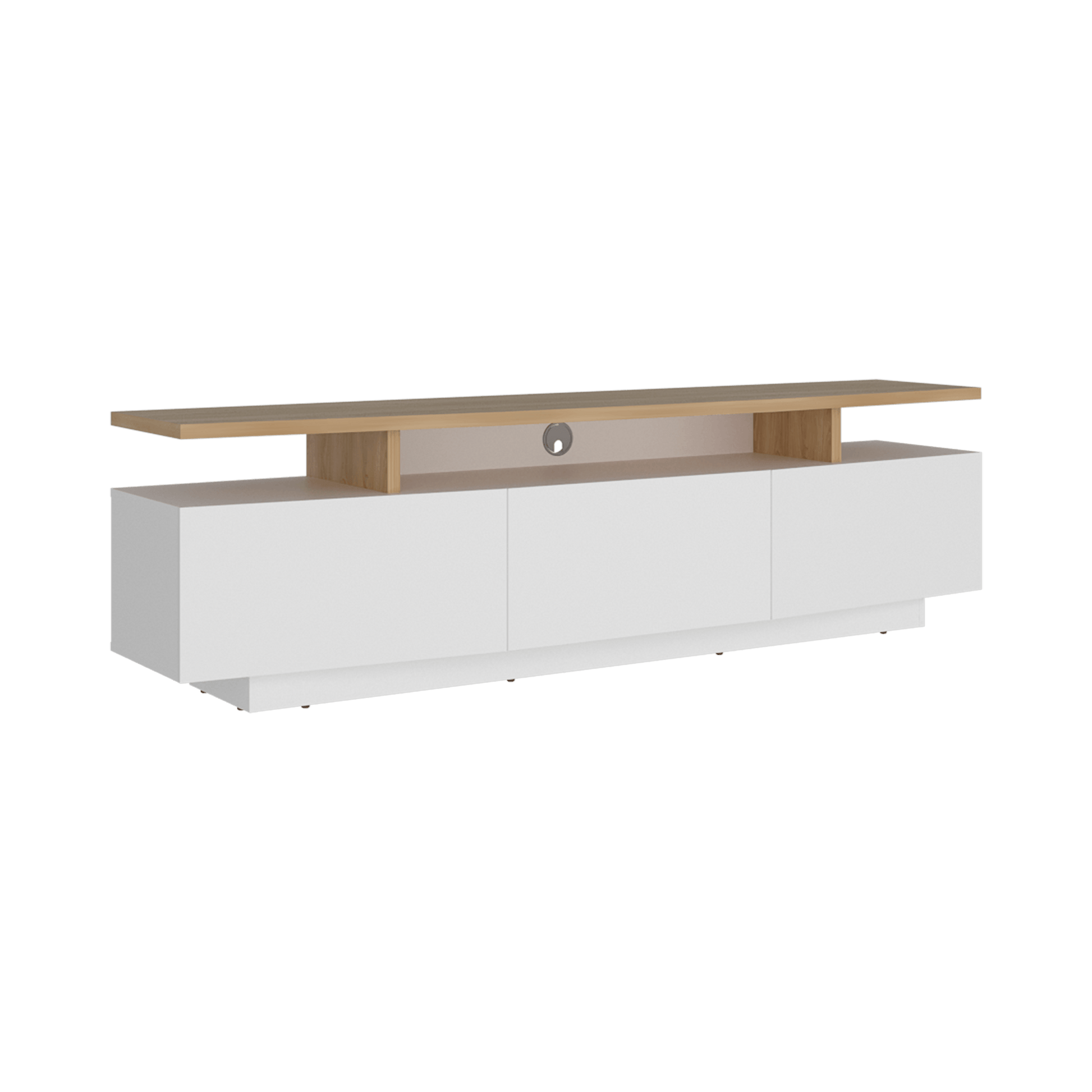 Rack Tv Serena 51X180X40 Rta Blanco Mqz Fresno