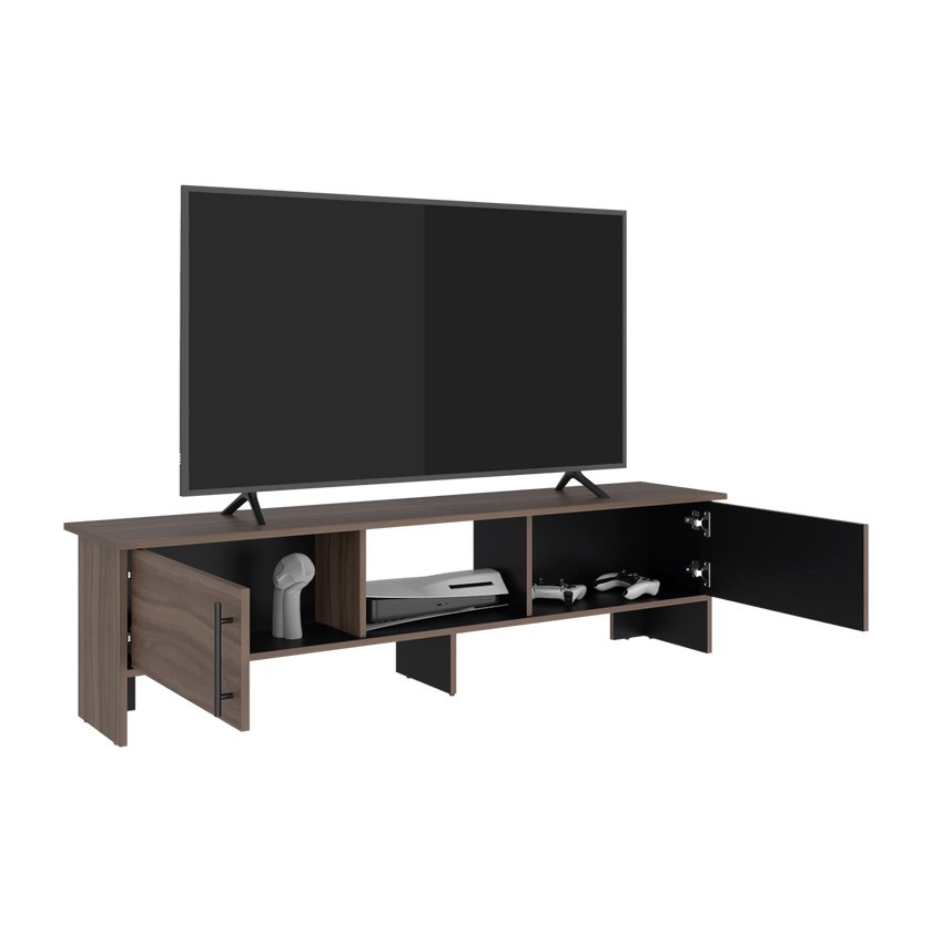 Rack De Tv Dago 41X160X35 Rta Avellana Wengue Zf