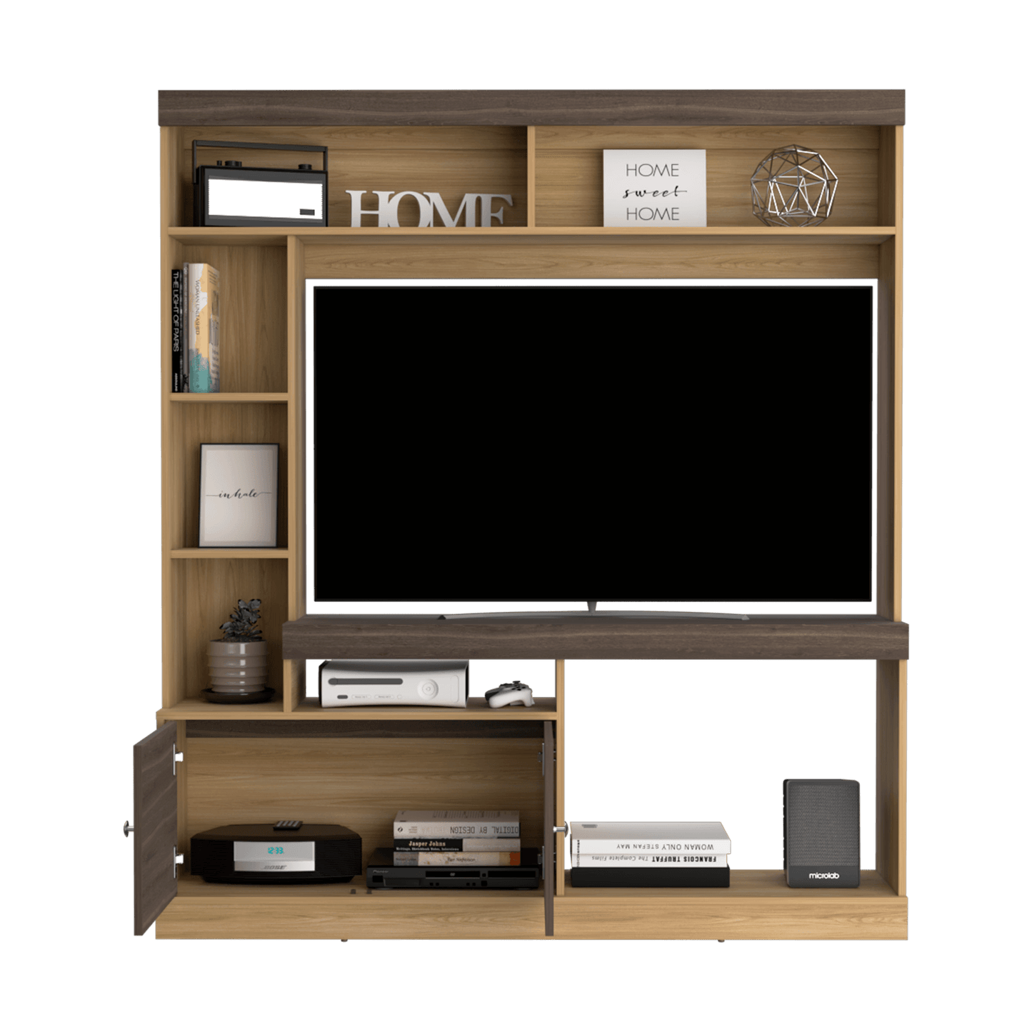 Centro De Entretenimiento Dante Tv 55'' 180X180X30 Rta Fresno Milan