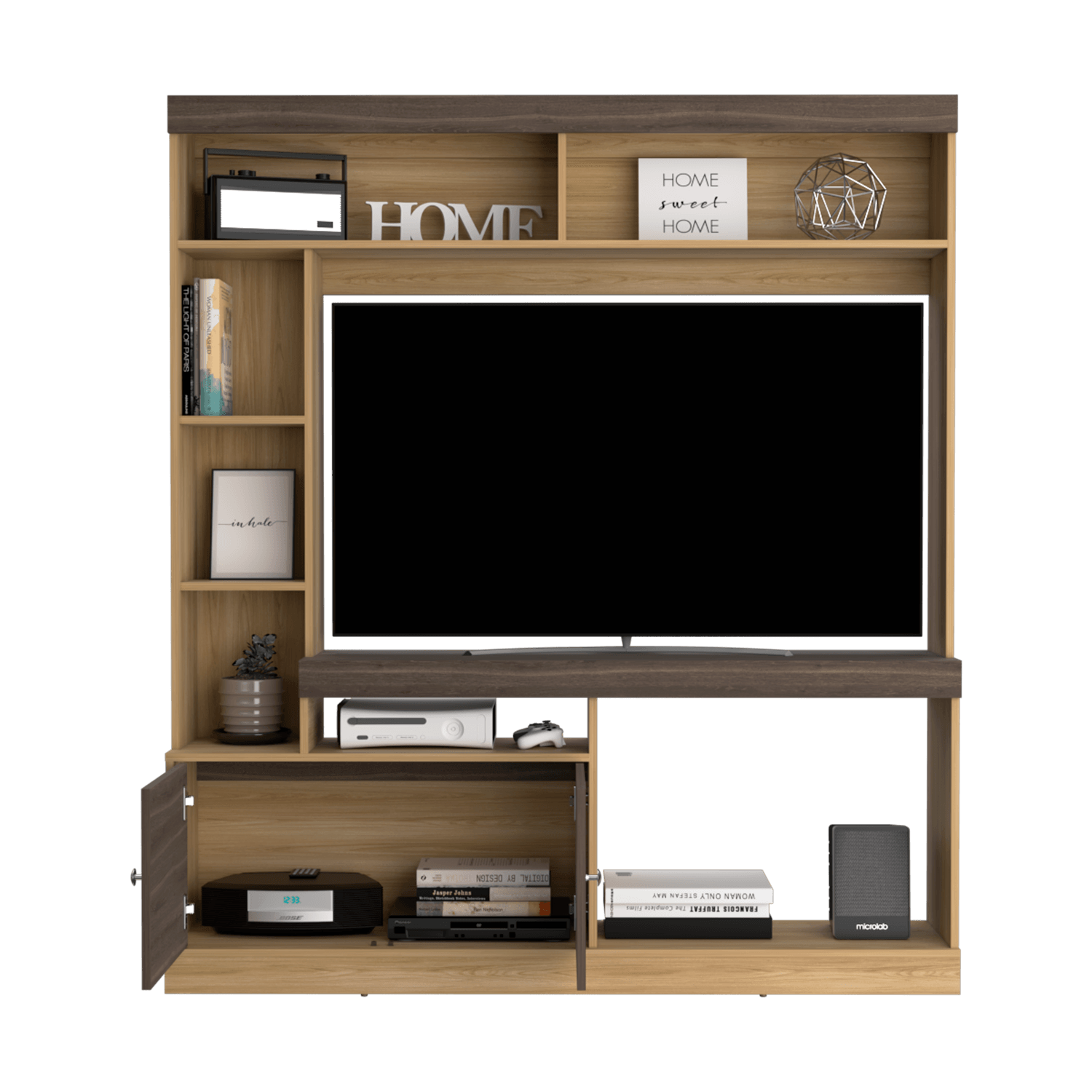 Centro De Entretenimiento Dante Tv 55'' 180X180X30 Rta Fresno Milan