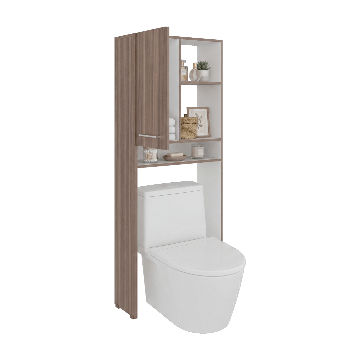 Optimizador De Baño Bath 160X63X26 Rta Avellana Blanco