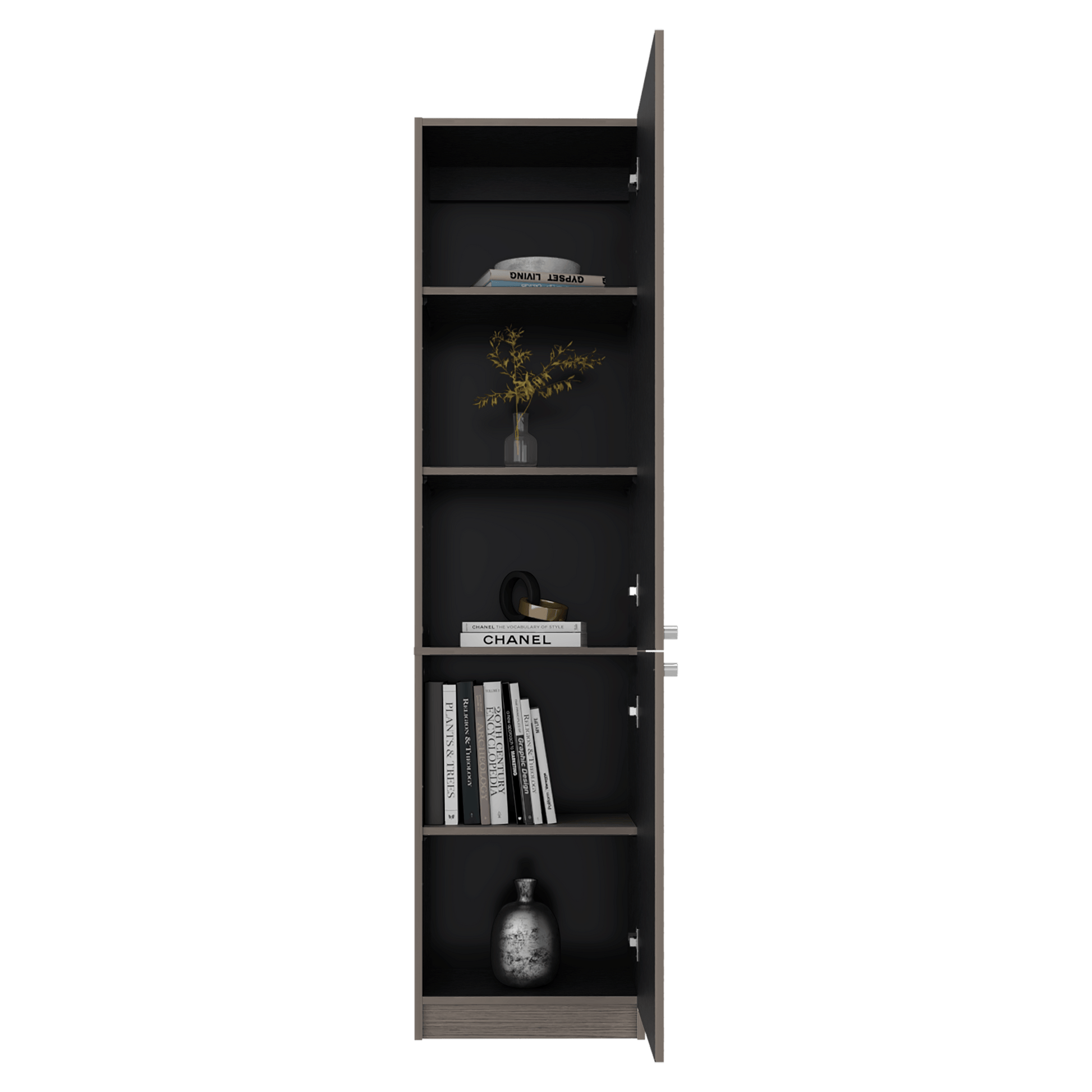 Estante Home E-M5 180X45X31 Rta Positano Wengue Zf