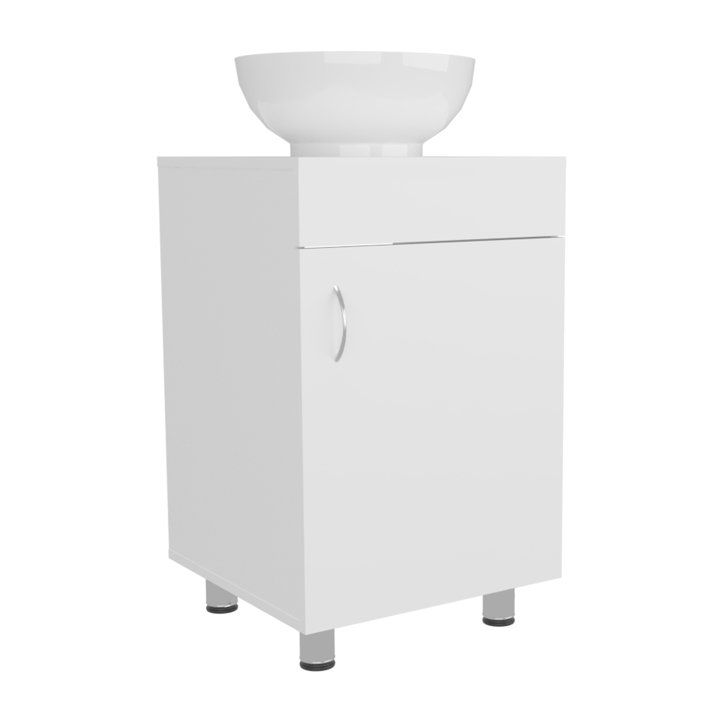 Mueble De Baño Tacna 72X45X45 Rta Blanco Mqz Zf