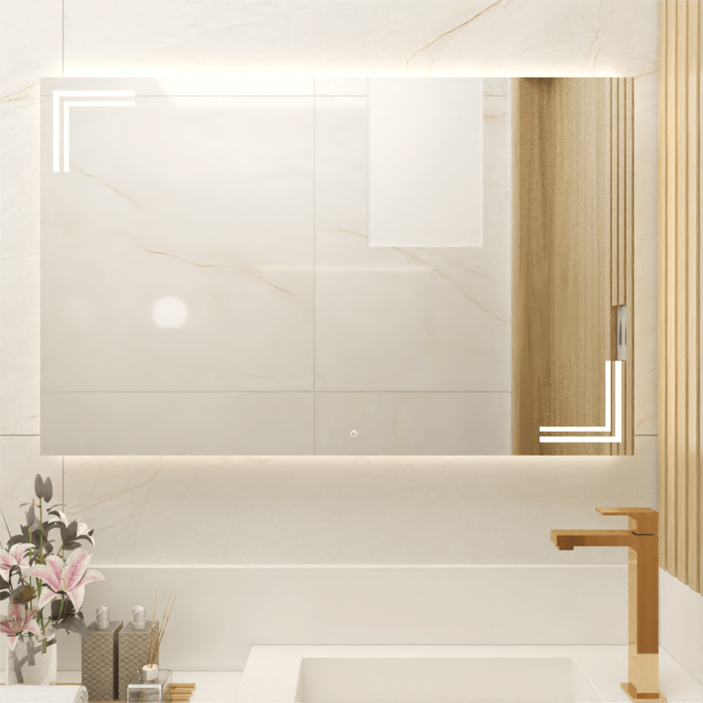Espejo Iberia Led+Touch