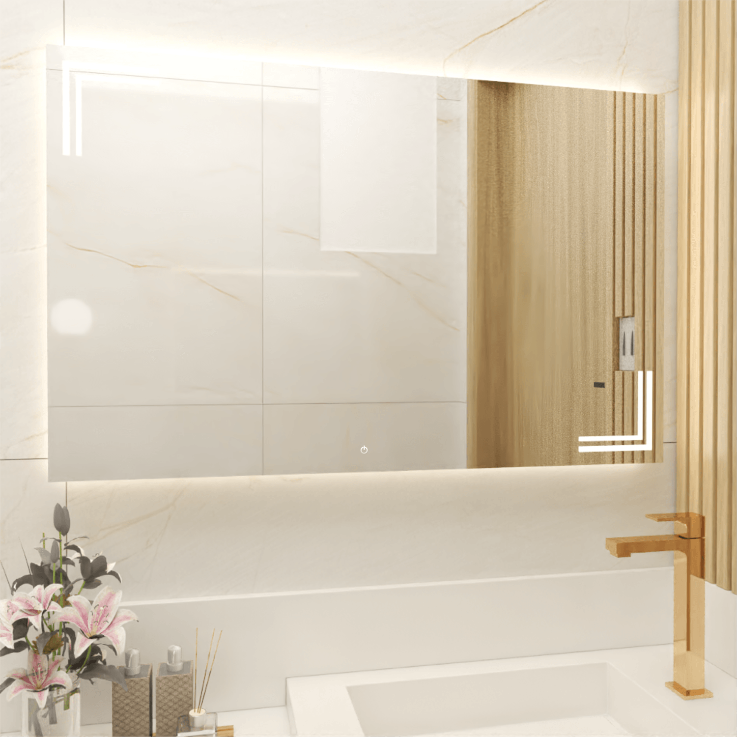 Espejo Iberia Led+Touch