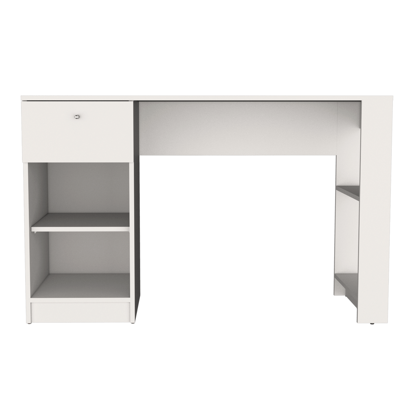Escritorio Home 75X120X47 Rta Blanco Mqz