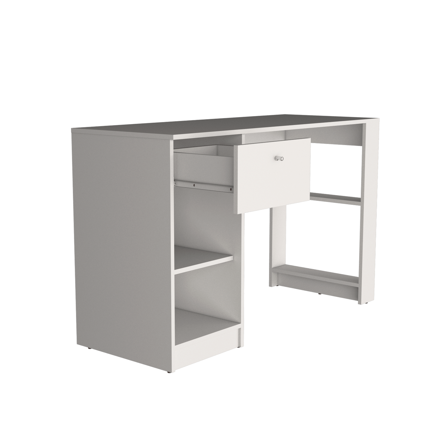 Escritorio Home 75X120X47 Rta Blanco Mqz