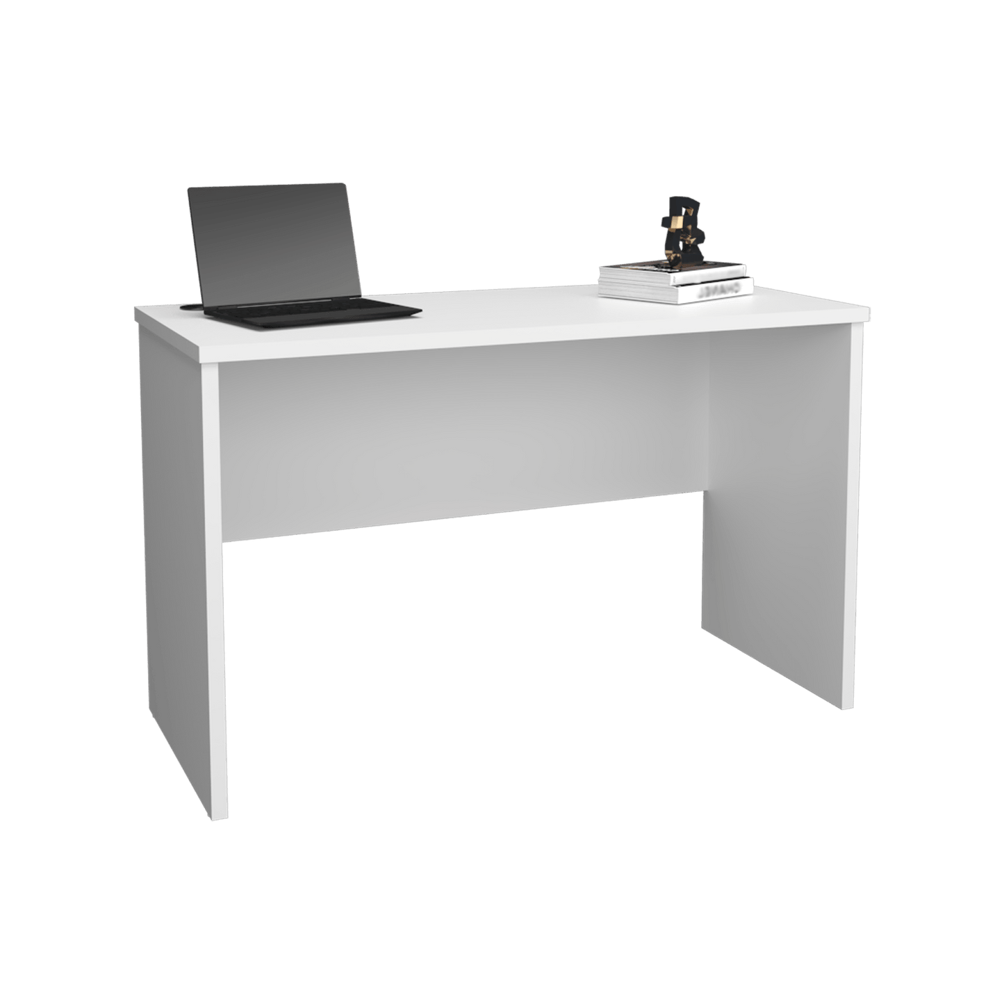 Mesa Escritorio Malibu 75X120X53 Rta Blanco Zf