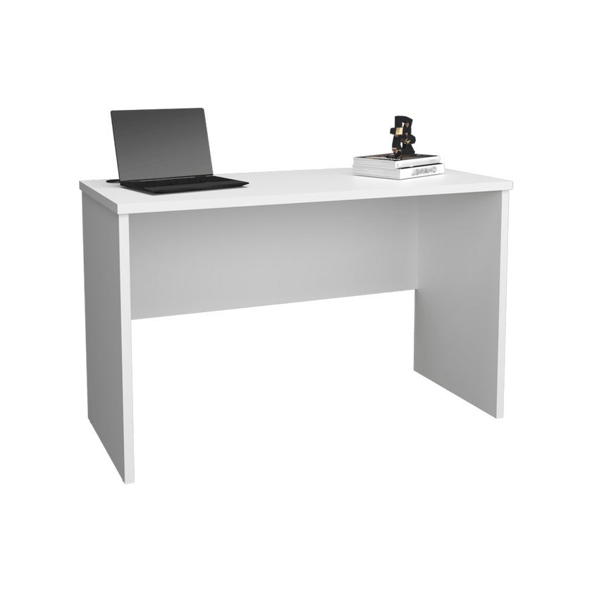 Mesa Escritorio Malibu 75X120X53 Rta Blanco Zf