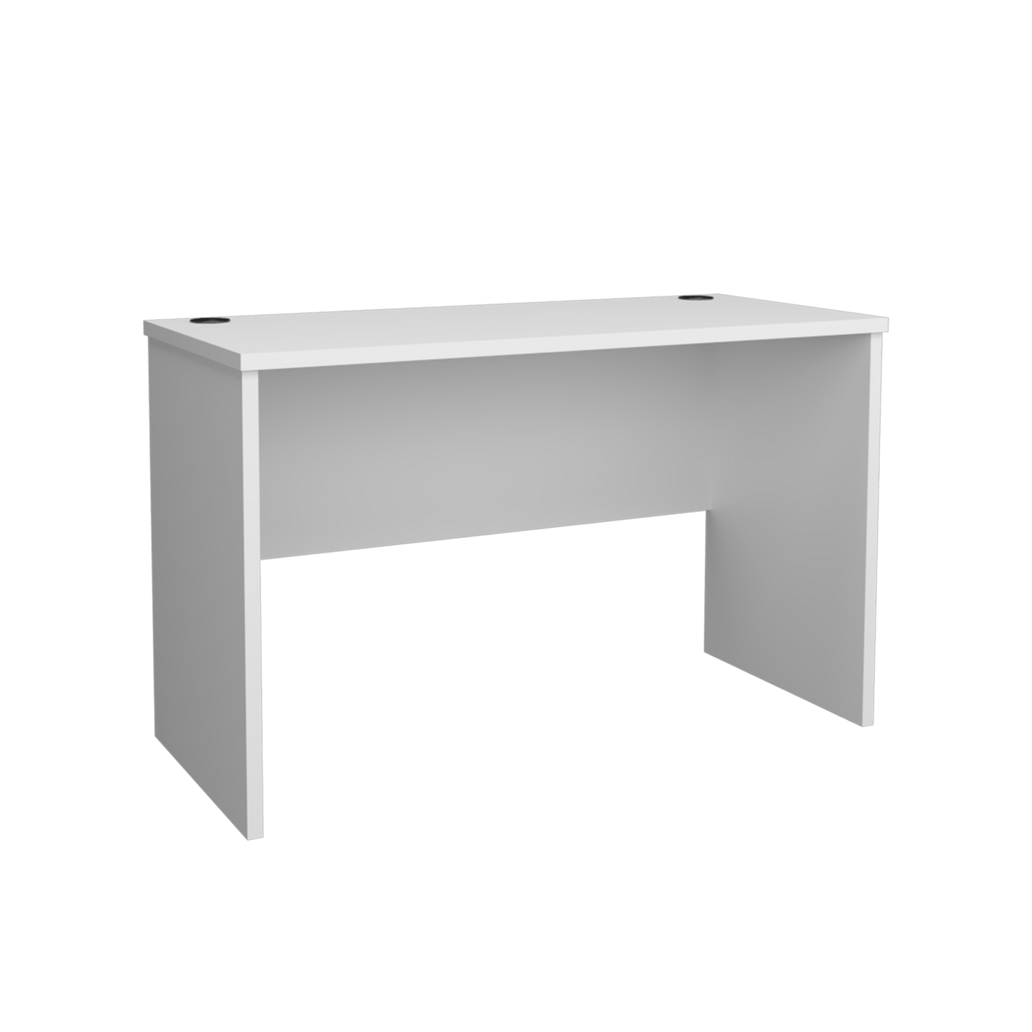 Mesa Escritorio Malibu 75X120X53 Rta Blanco Zf