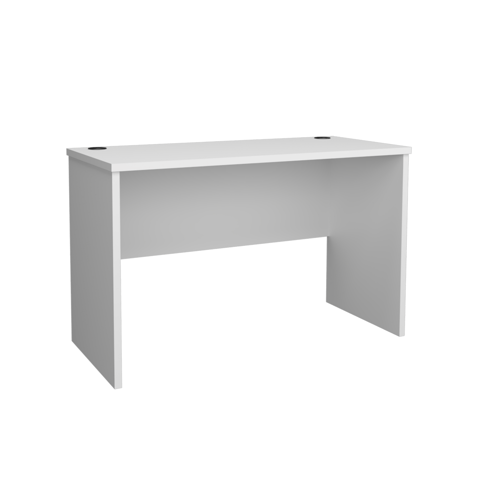 Mesa Escritorio Malibu 75X120X53 Rta Blanco Zf