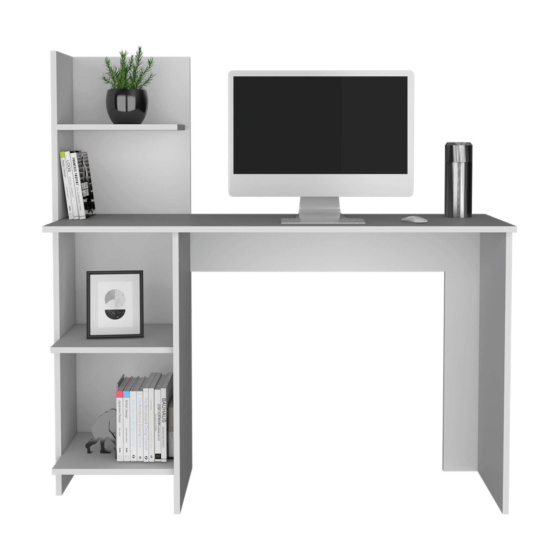 Escritorio 120 X 120  Vilna Rta Blanco