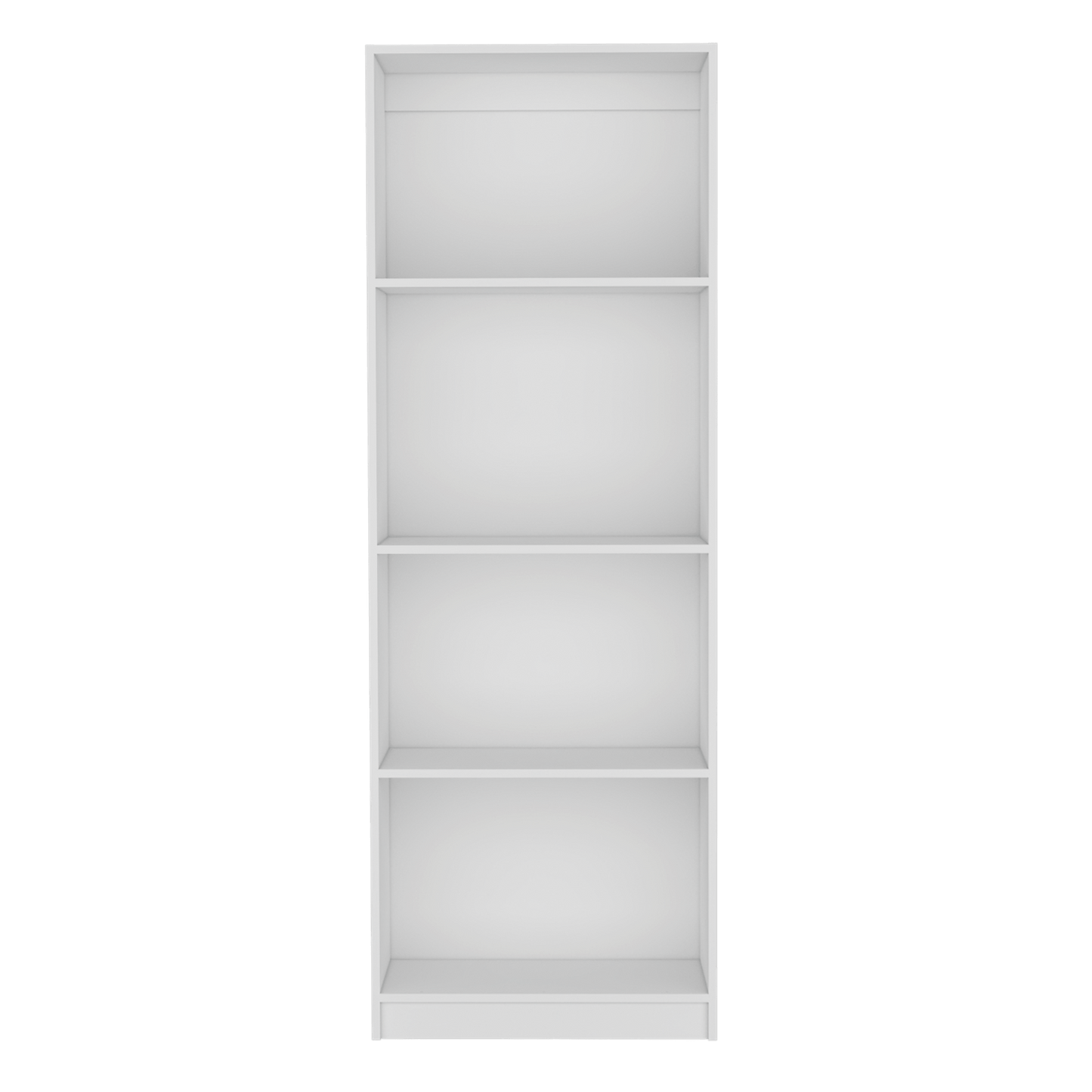 Estante Home E1 4 Espacios 180 X 62 Rta Blanco