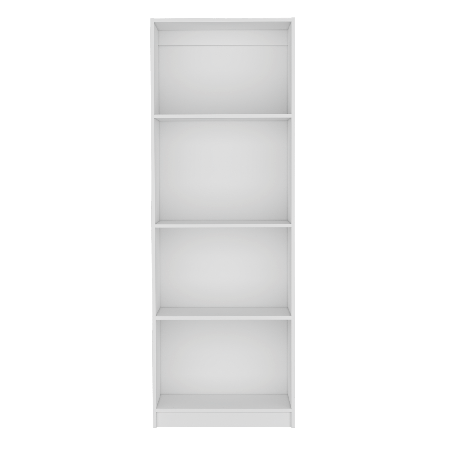 Estante Home E1 4 Espacios 180 X 62 Rta Blanco