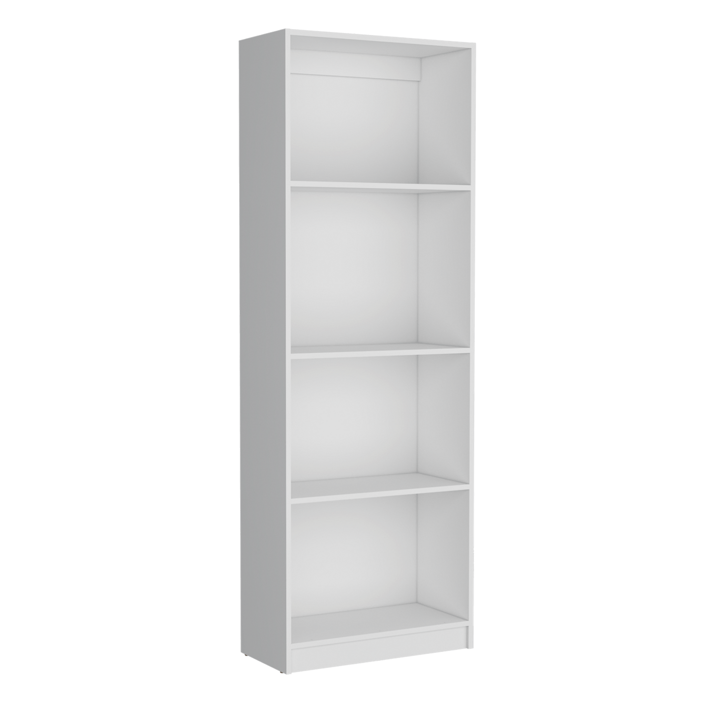 Estante Home E1 4 Espacios 180 X 62 Rta Blanco
