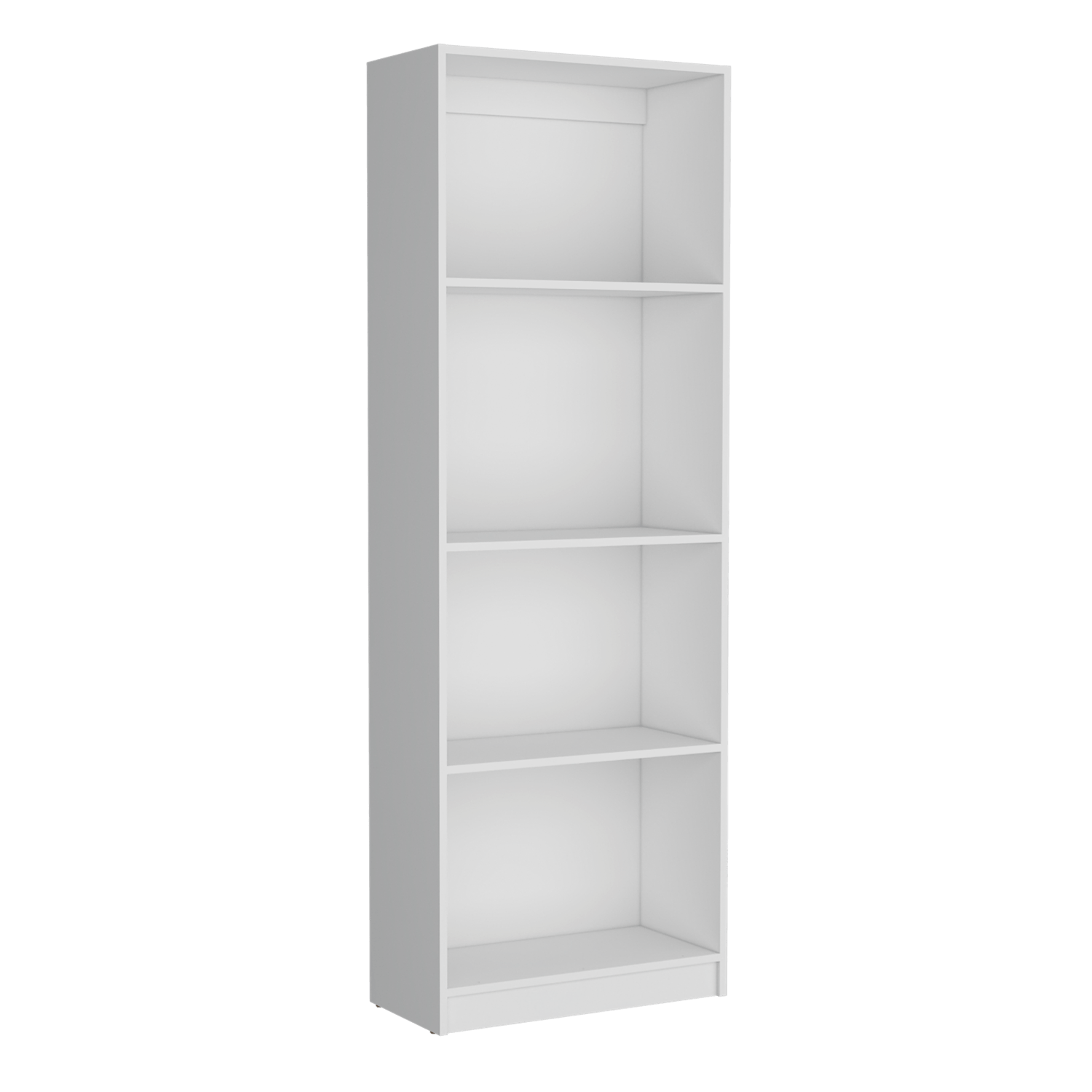 Estante Home E1 4 Espacios 180 X 62 Rta Blanco