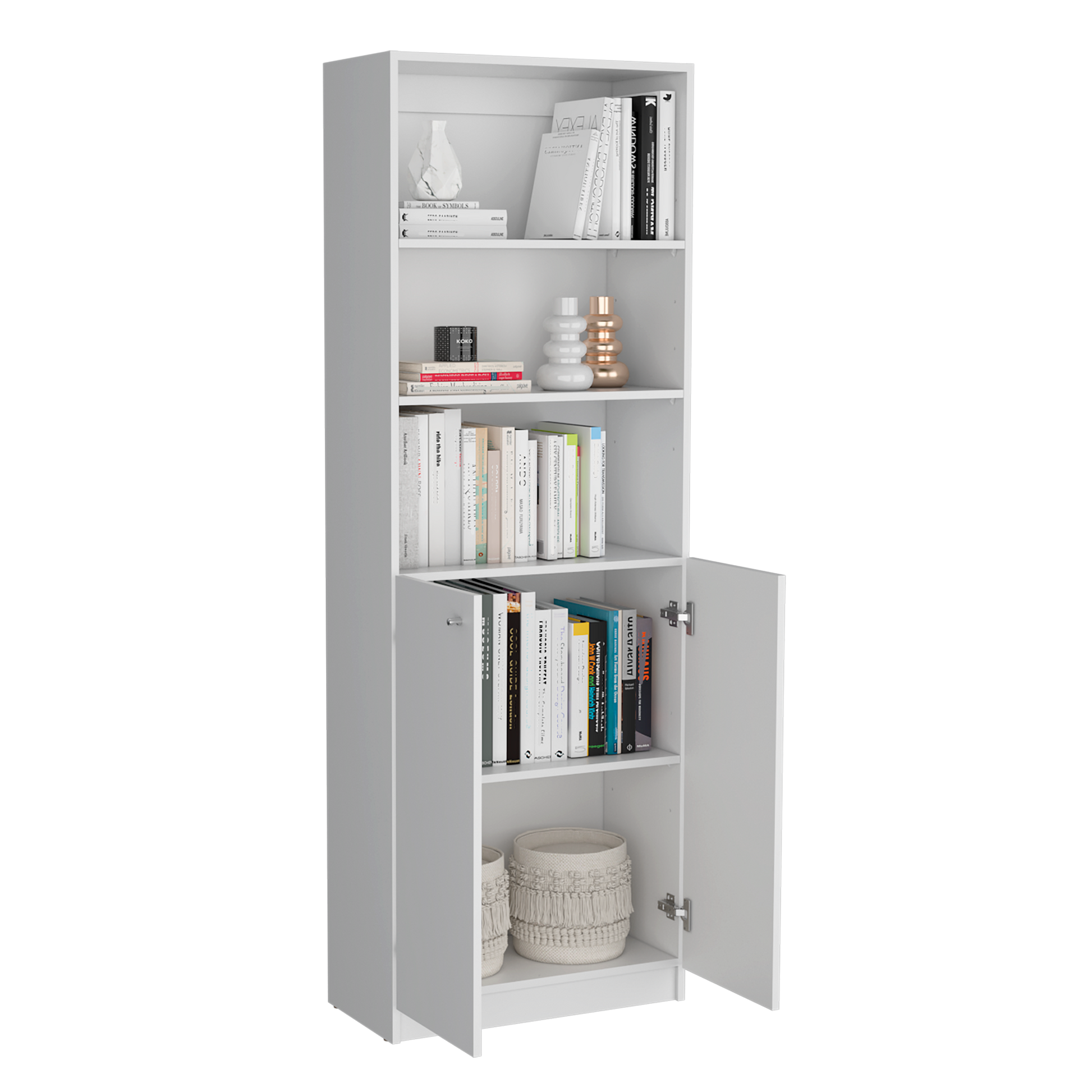 Estante Home E4 2P 180 X 62 Rta Blanco