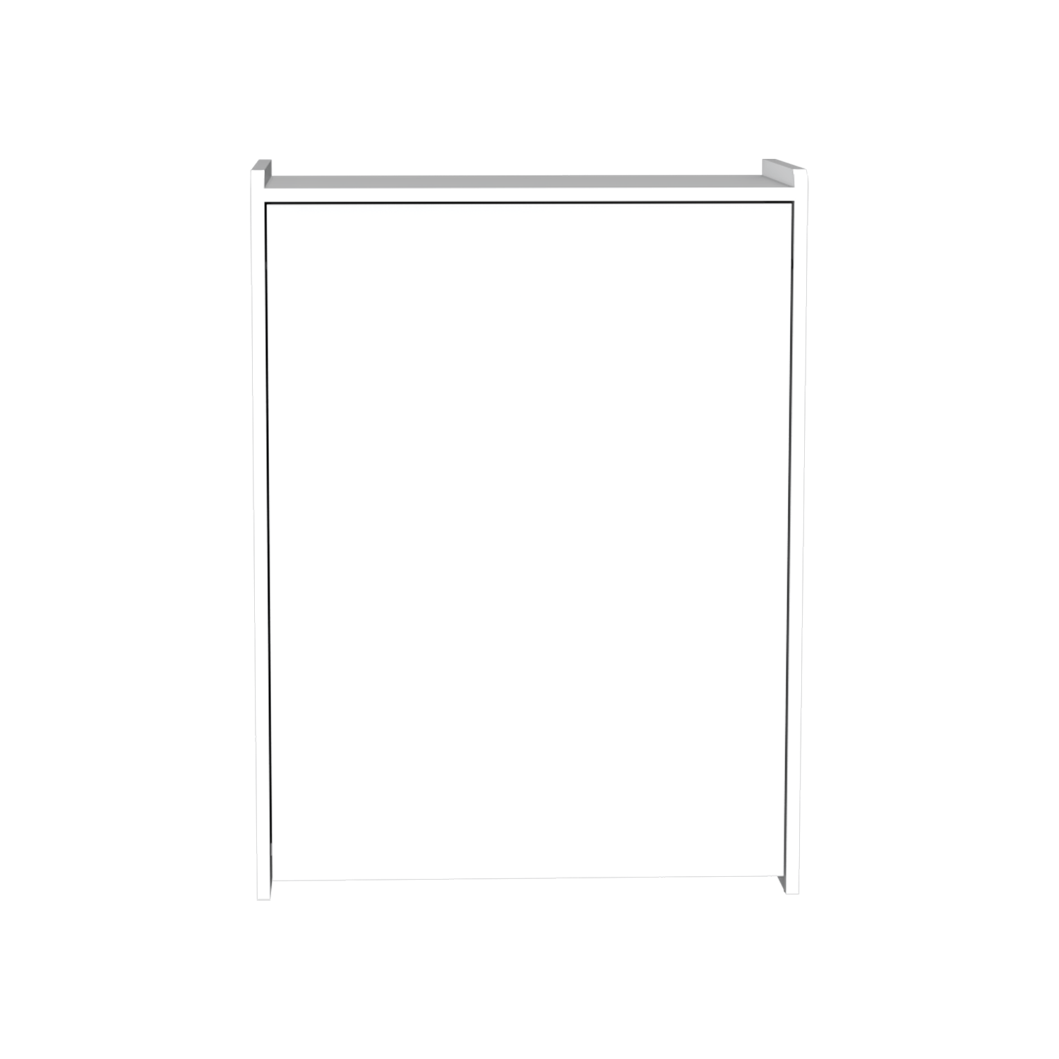 Escritorio Plegable Lesli 85X63X30 Rta Blanco