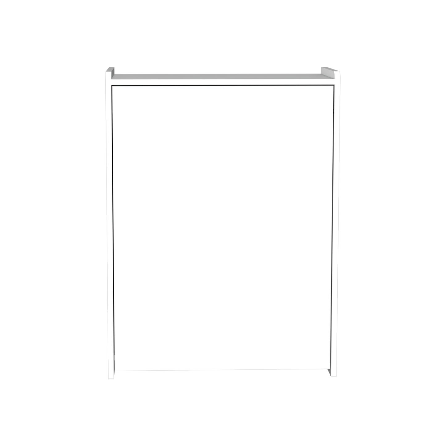 Escritorio Plegable Lesli 85X63X30 Rta Blanco