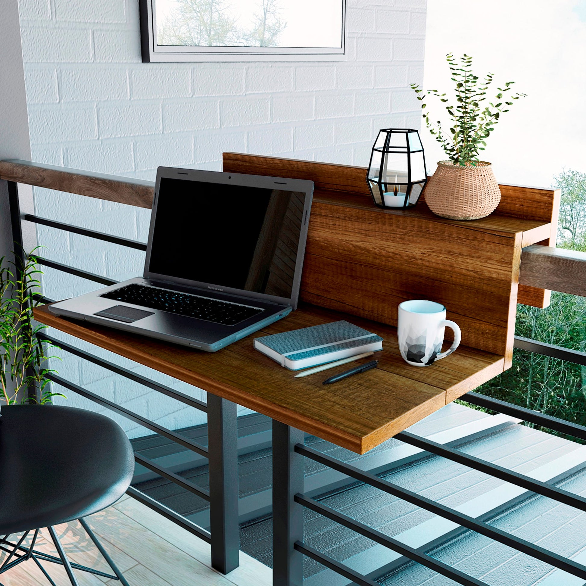 Escritorio Terraza Office 1 Rta Caramelo