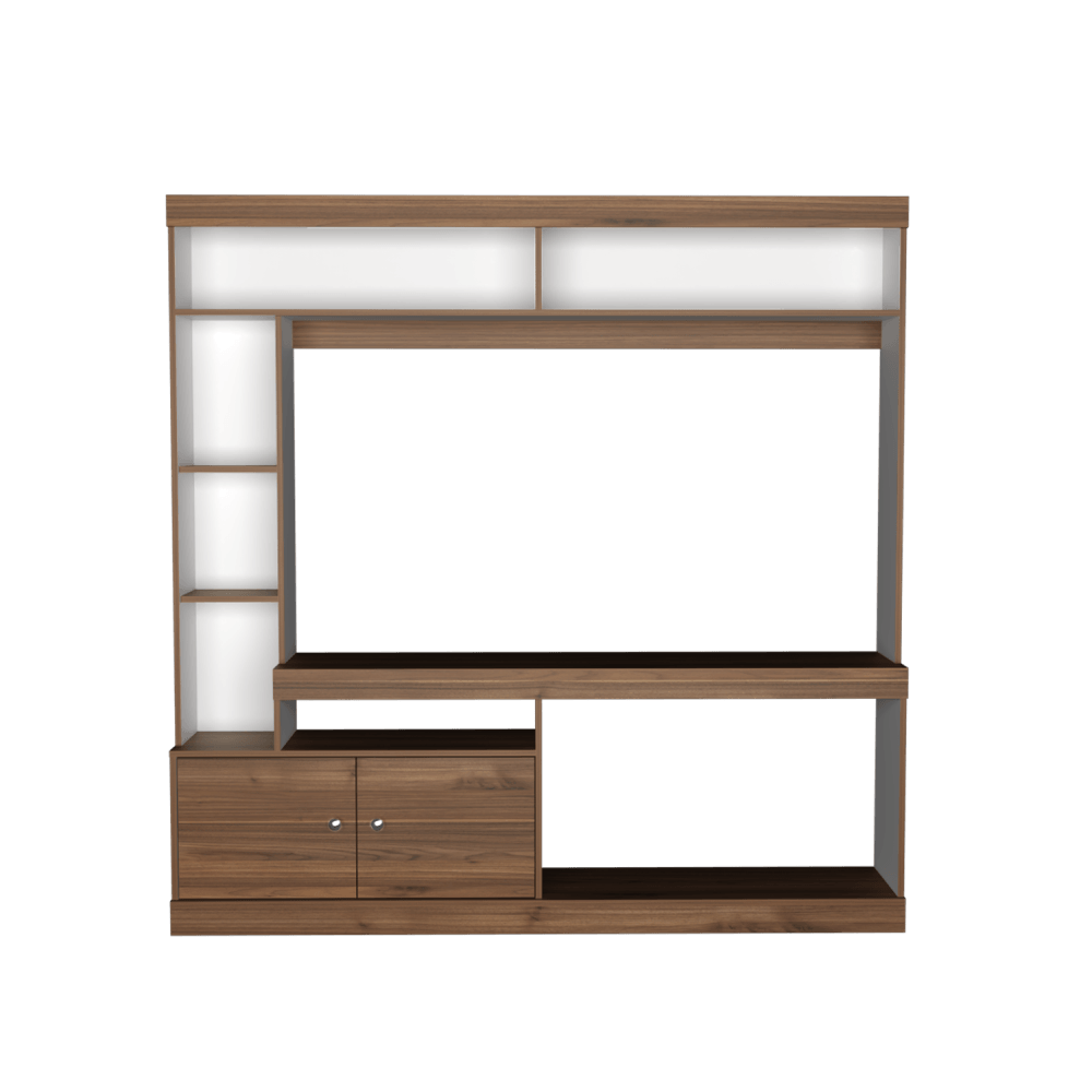 Estante Tv 55'' 180X180 Paris Rta Gales Blanco