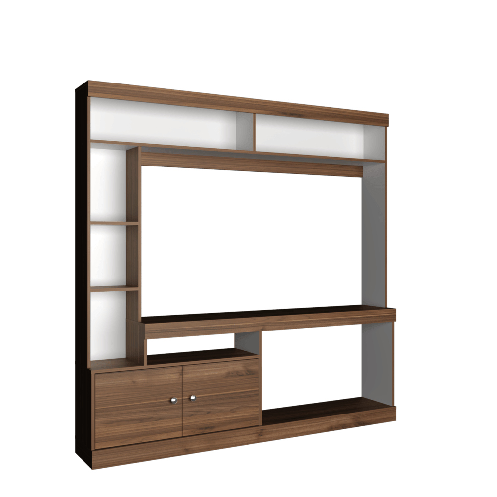 Estante Tv 55'' 180X180 Paris Rta Gales Blanco