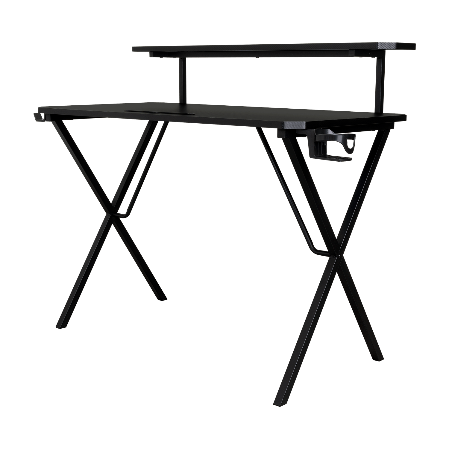 Escritorio Gamer Black 110X55X95 Rta Negro