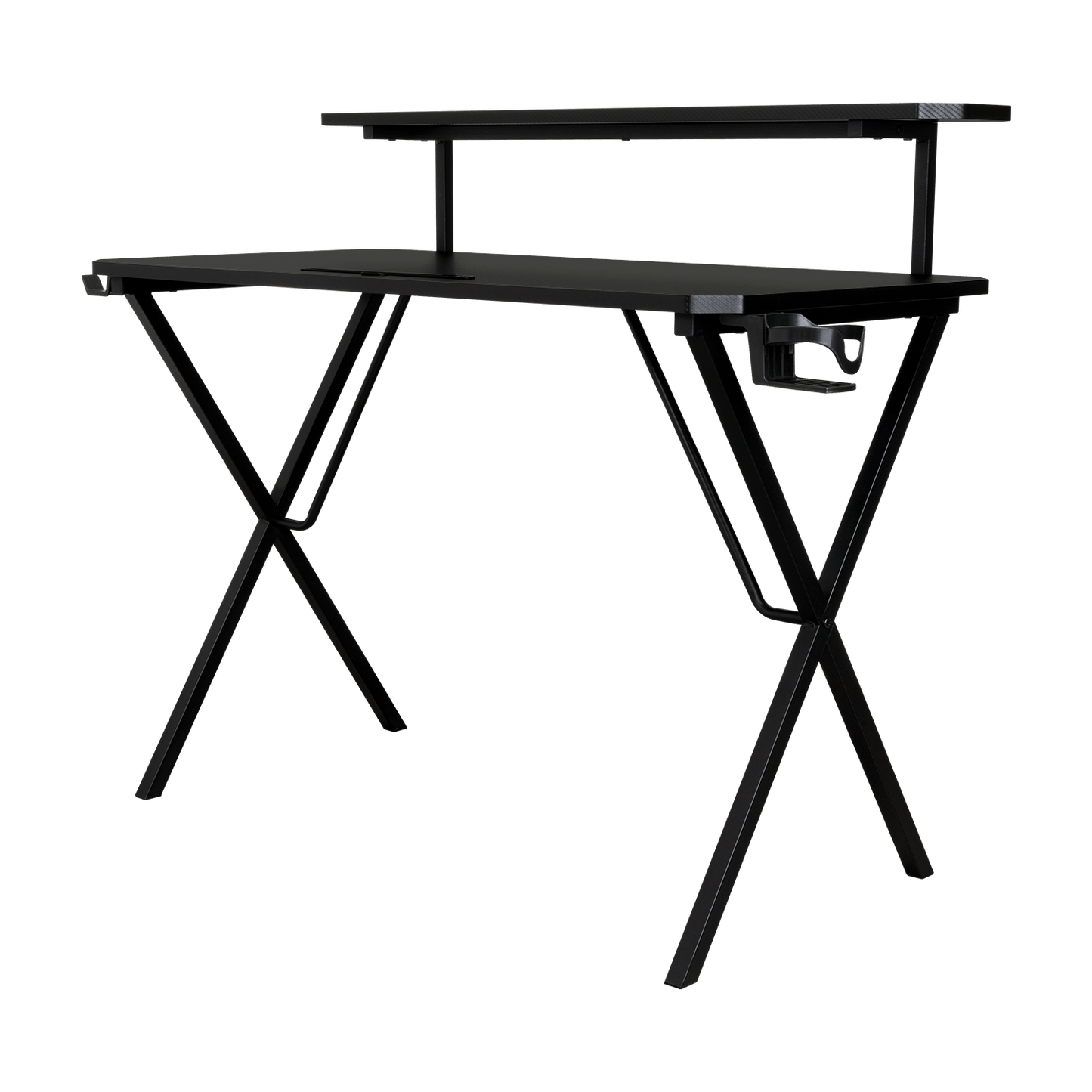 Escritorio Gamer Black 110X55X95 Rta Negro