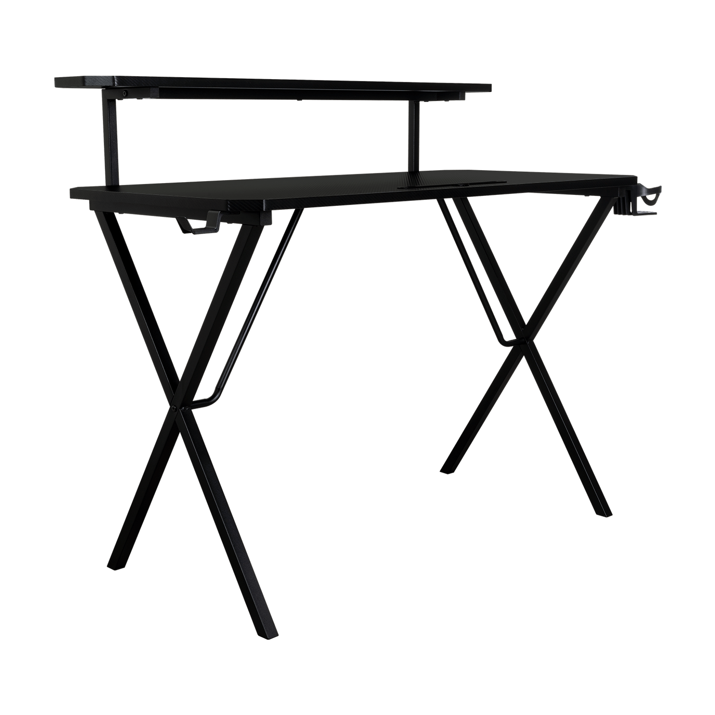 Escritorio Gamer Black 110X55X95 Rta Negro