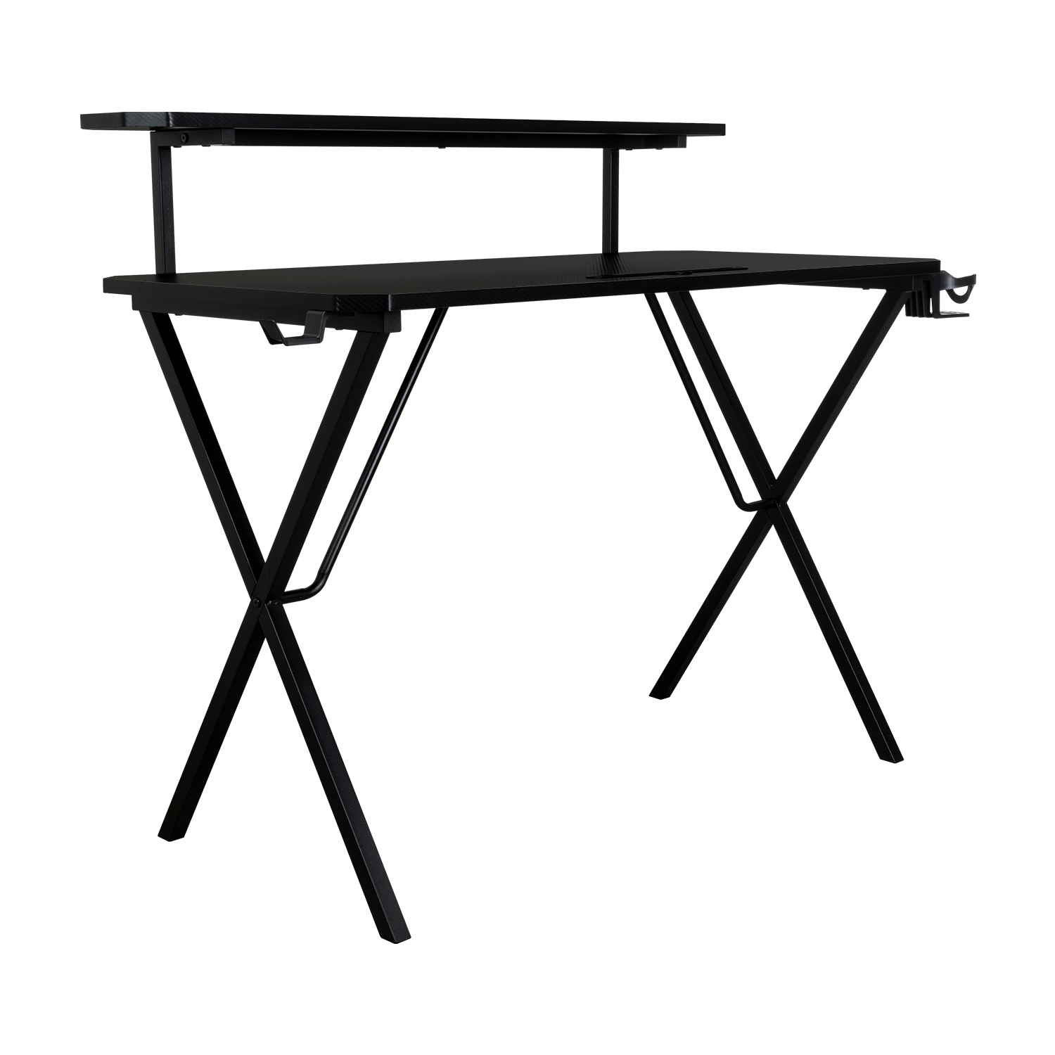 Escritorio Gamer Black 110X55X95 Rta Negro