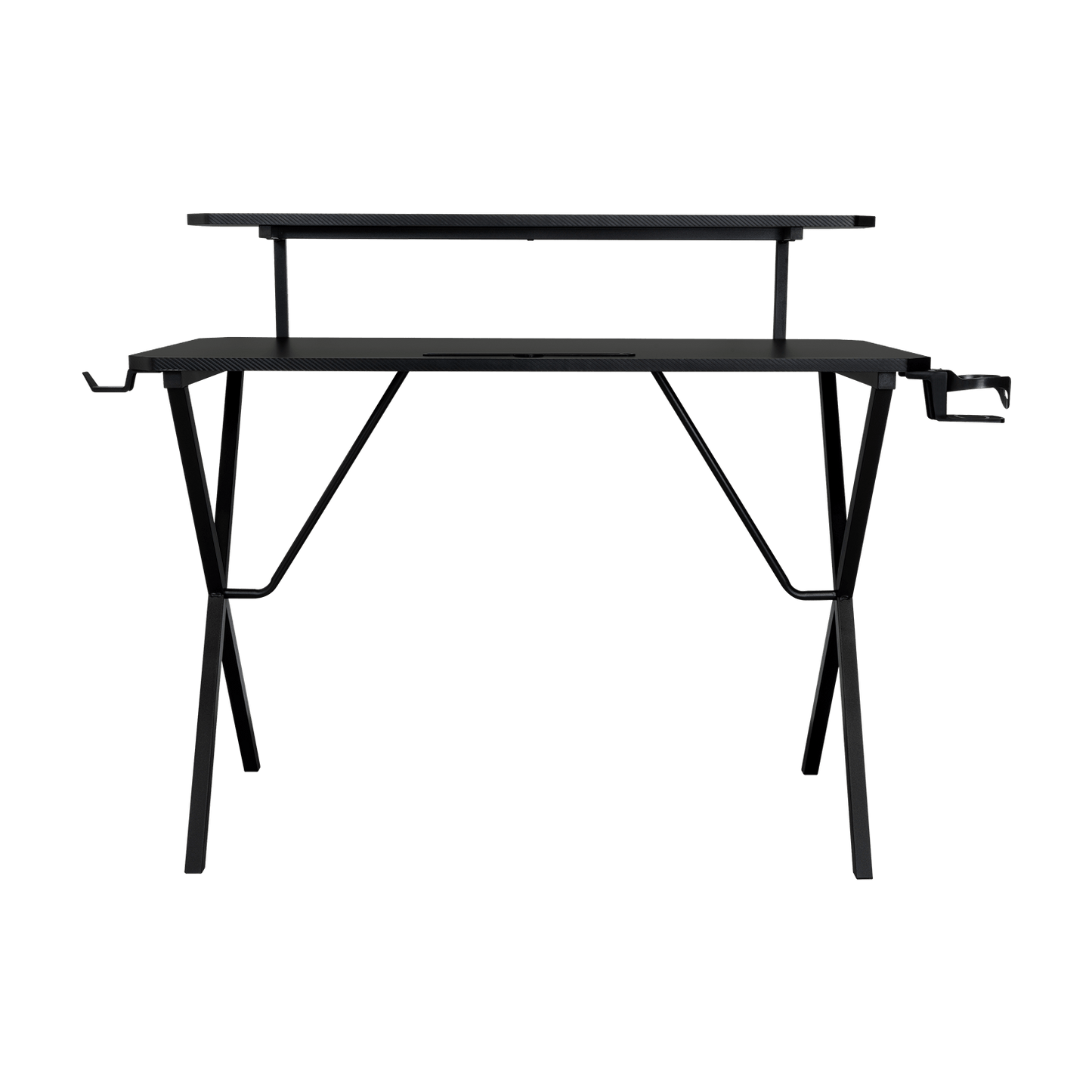 Escritorio Gamer Black 110X55X95 Rta Negro