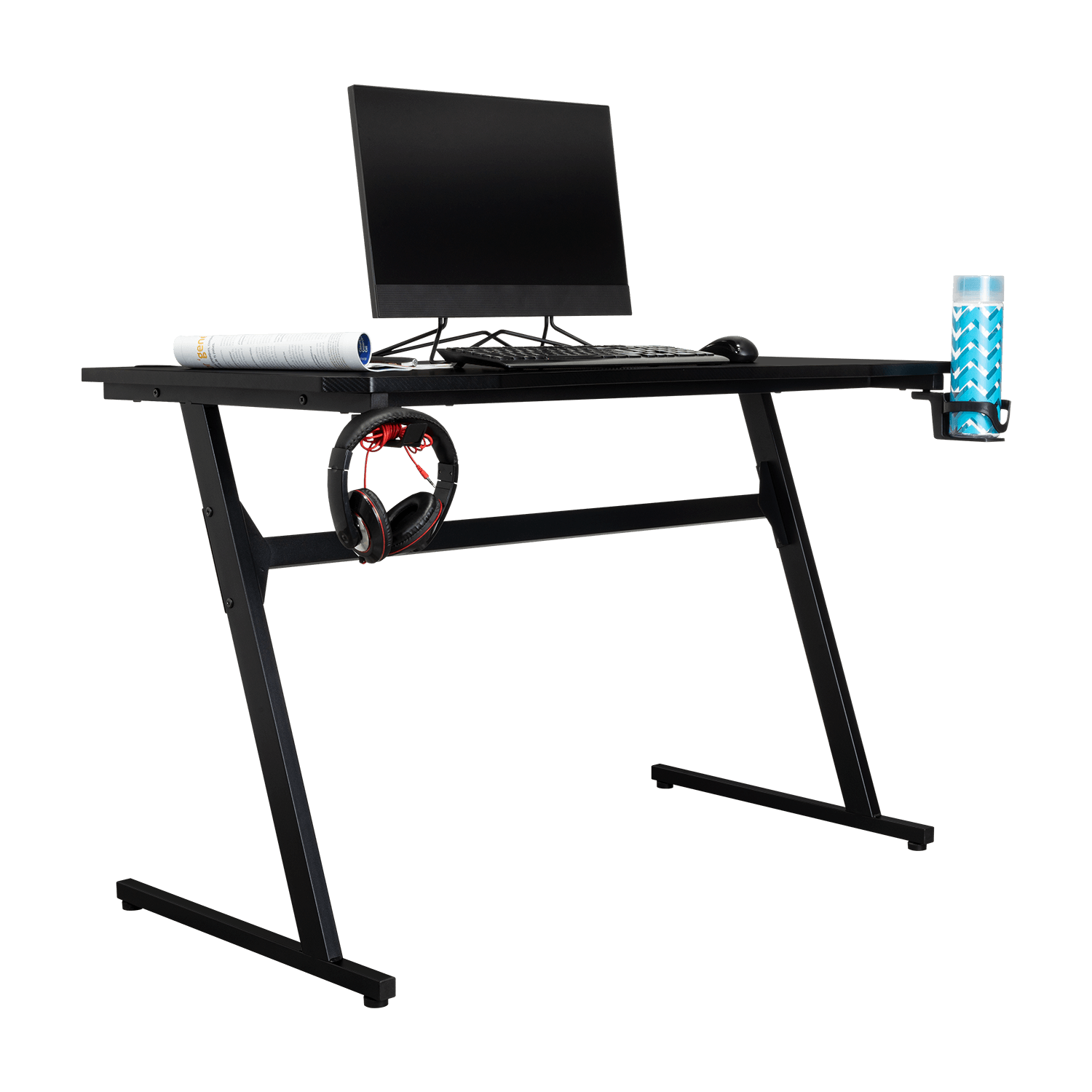 Escrotorio Gamer Racer 120X60X75 Rta Negro