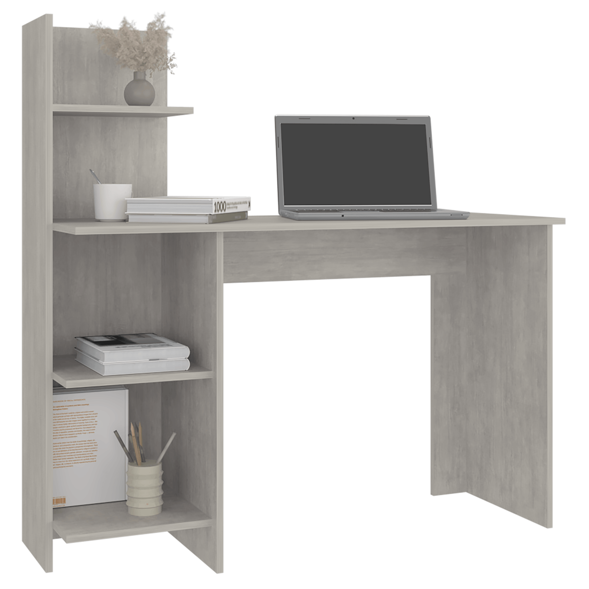 Escritorio 120 Vilna 120X120X45 Rta Cemento Zf