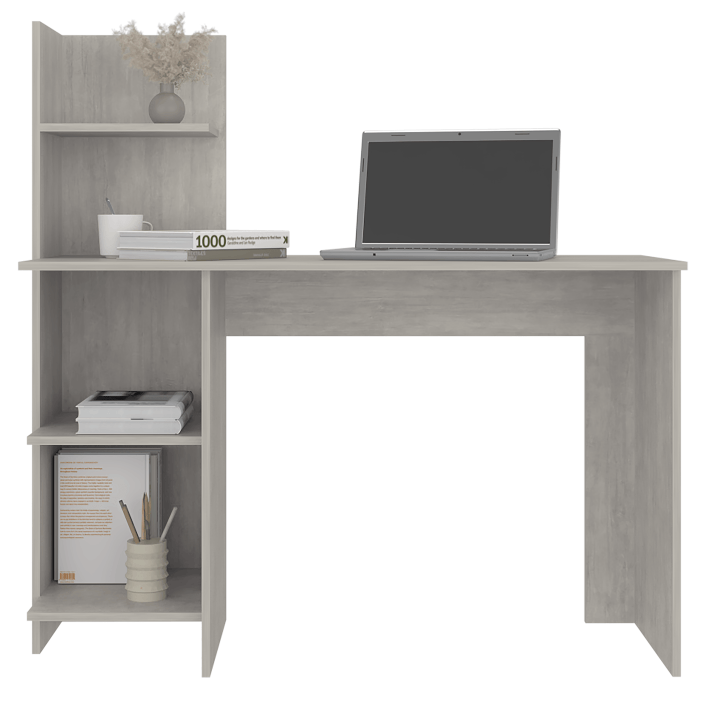 Escritorio 120 Vilna 120X120X45 Rta Cemento Zf